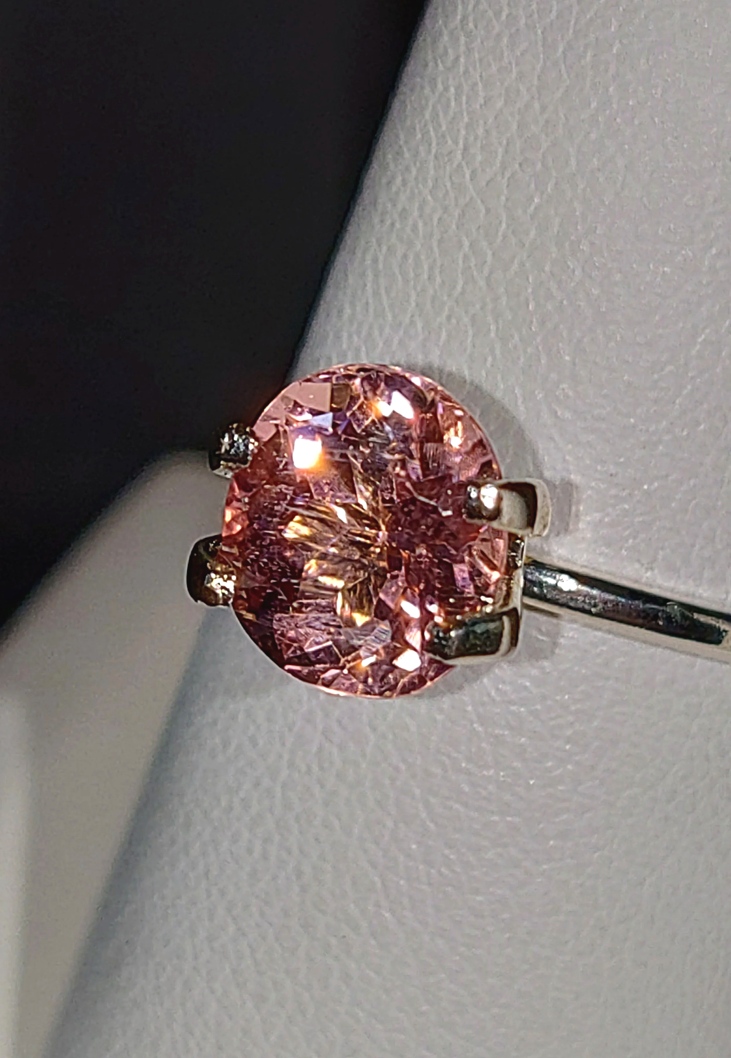 Genuine Neon Light Pink Titanium Tourmaline 2.21ct from TheCoveAtFoxHollow.com