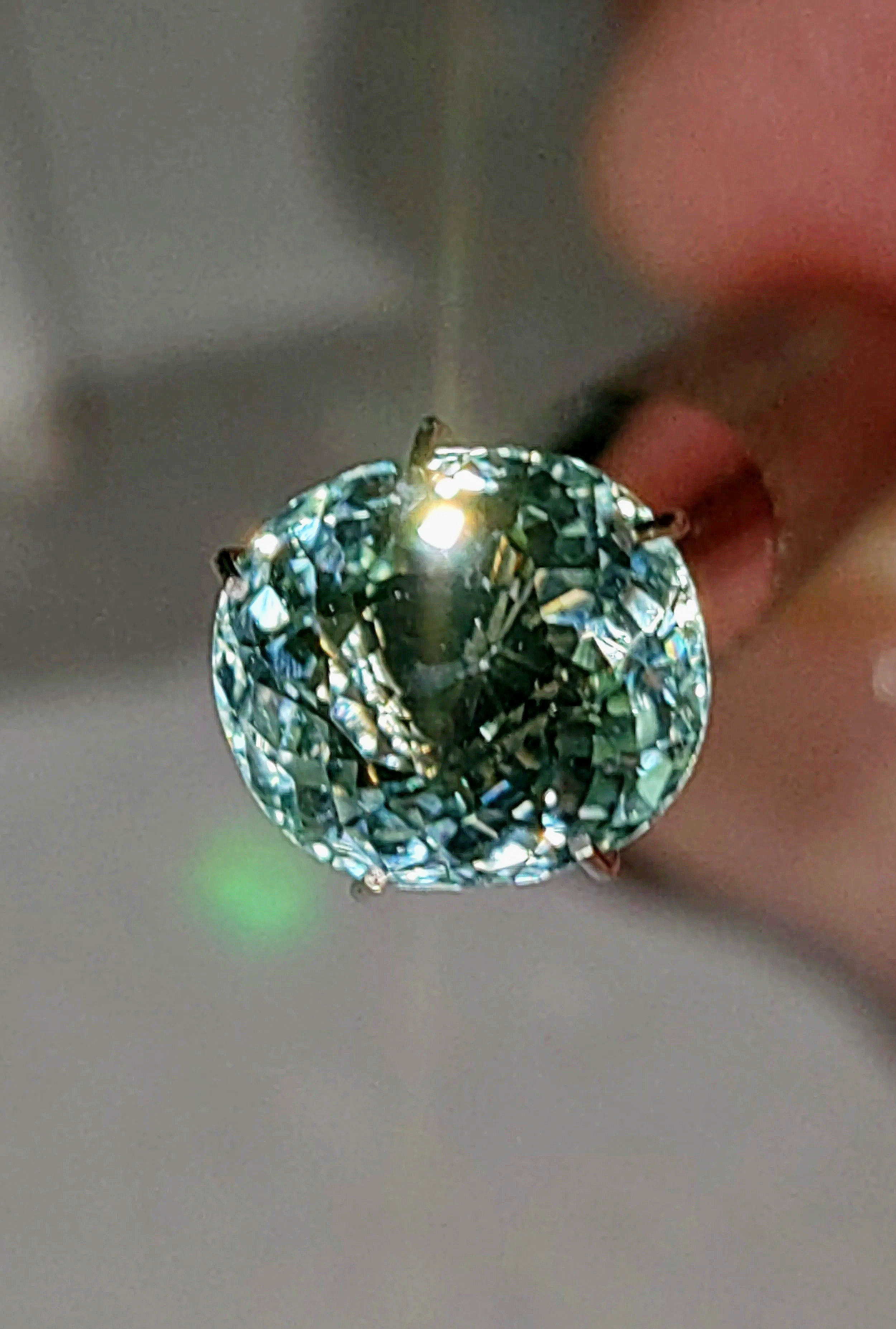 Genuine Neon Aqua Blue Titanium Tourmaline 2.94ct - TheCoveAtFoxHollow.com