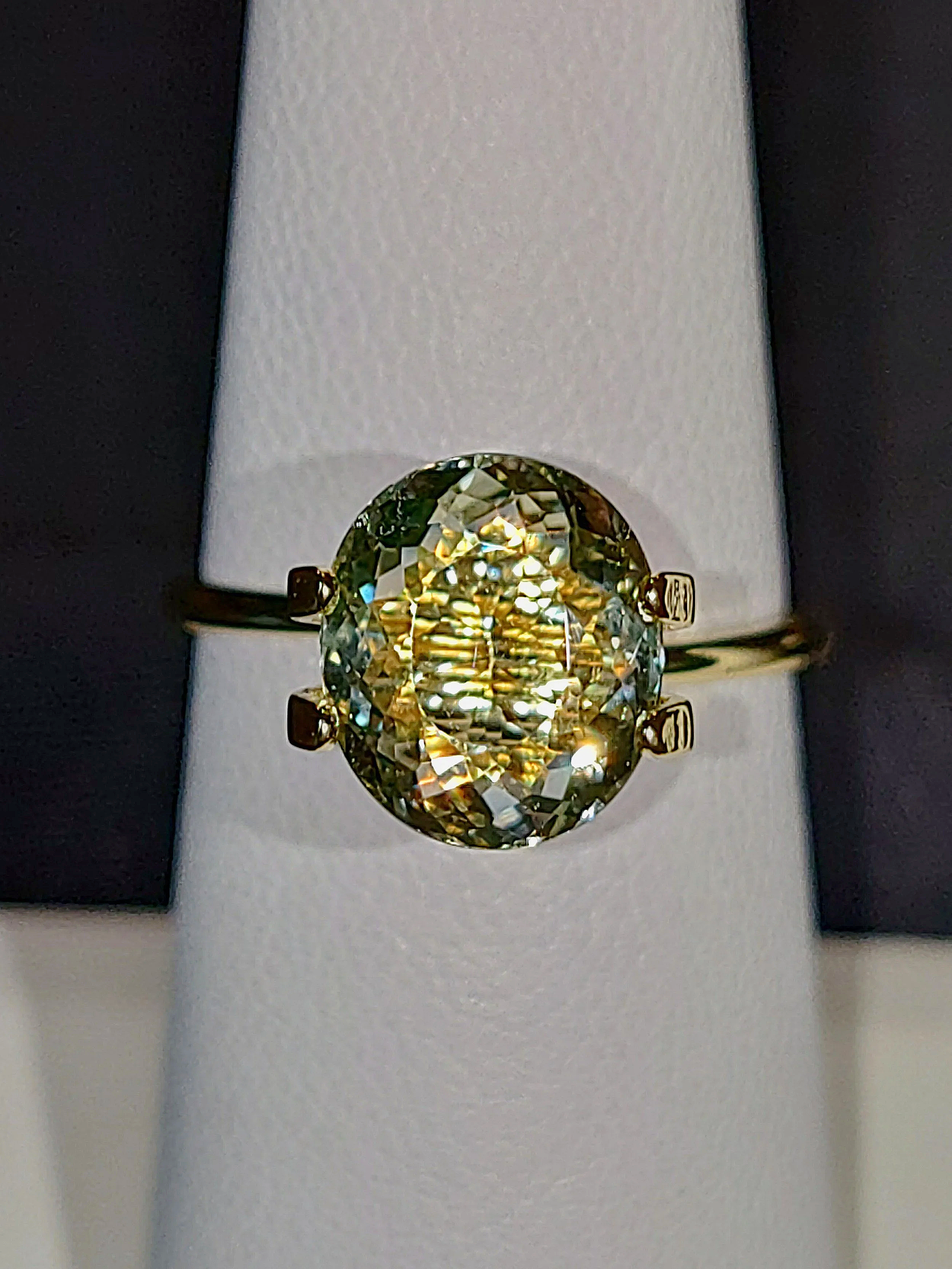 Genuine Neon Green Titanium Tourmaline 2.34ct from TheCoveAtFoxHollow.com