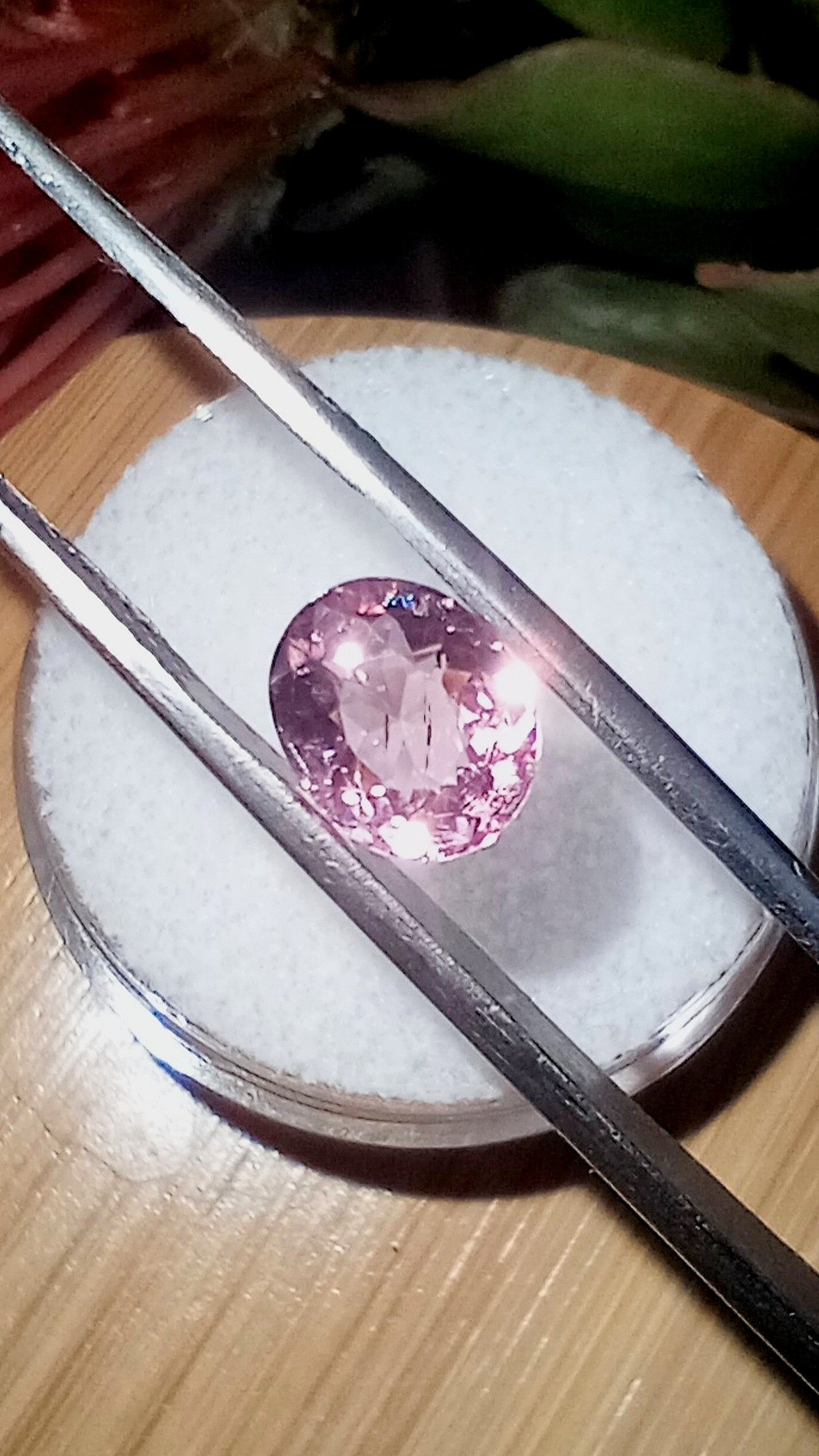 Genuine Pink Congolese Tourmaline 1.20ct from thecoveatfoxhollow.com