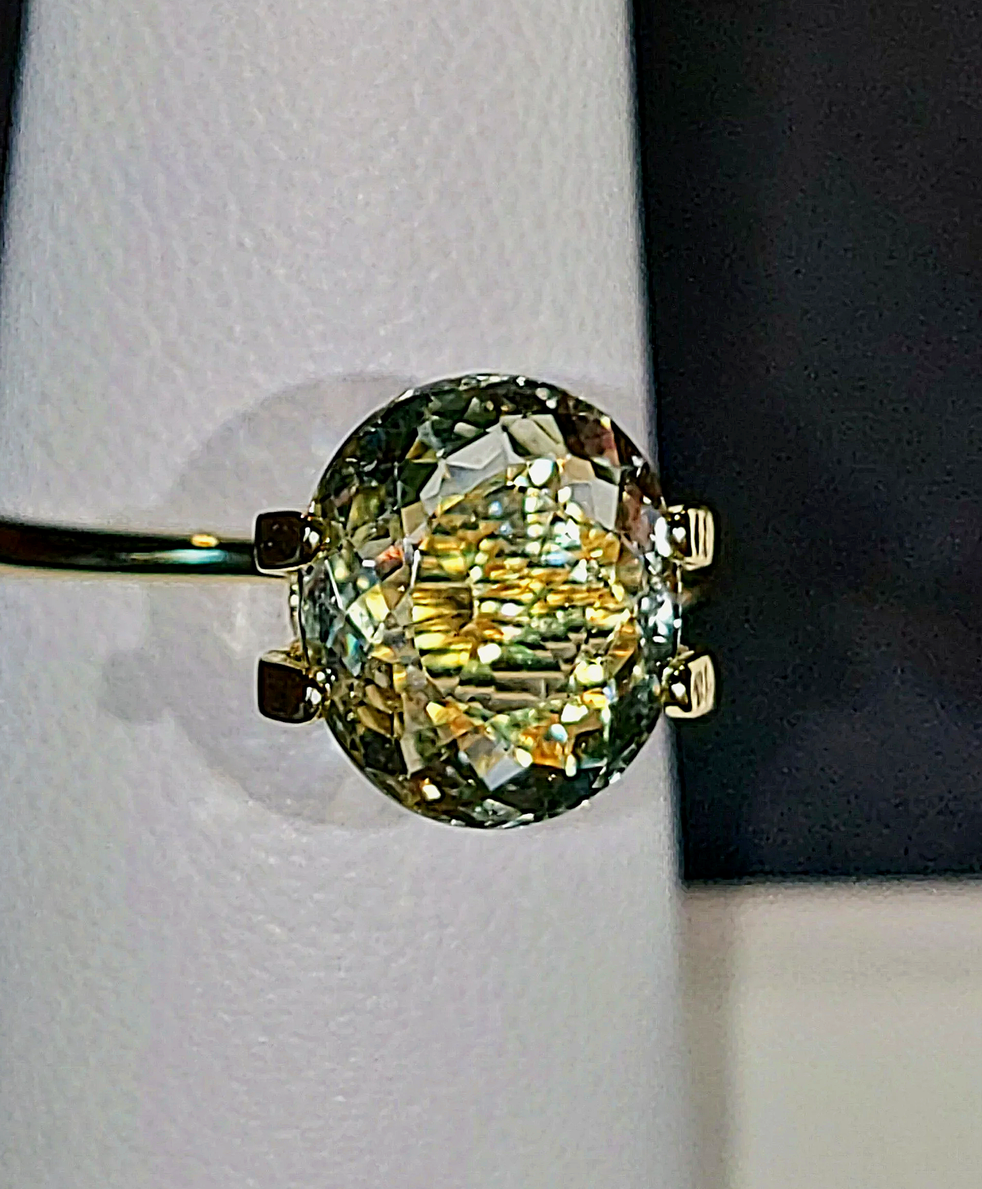 Genuine Neon Green Titanium Tourmaline 2.34ct from TheCoveAtFoxHollow.com