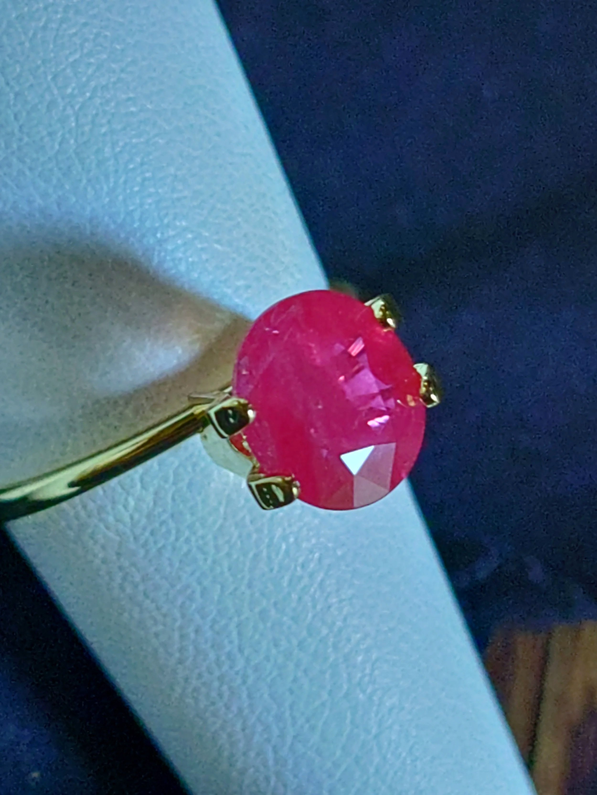 Genuine Mogok Burma Ruby 2.05ct from TheCoveAtFoxHollow.com