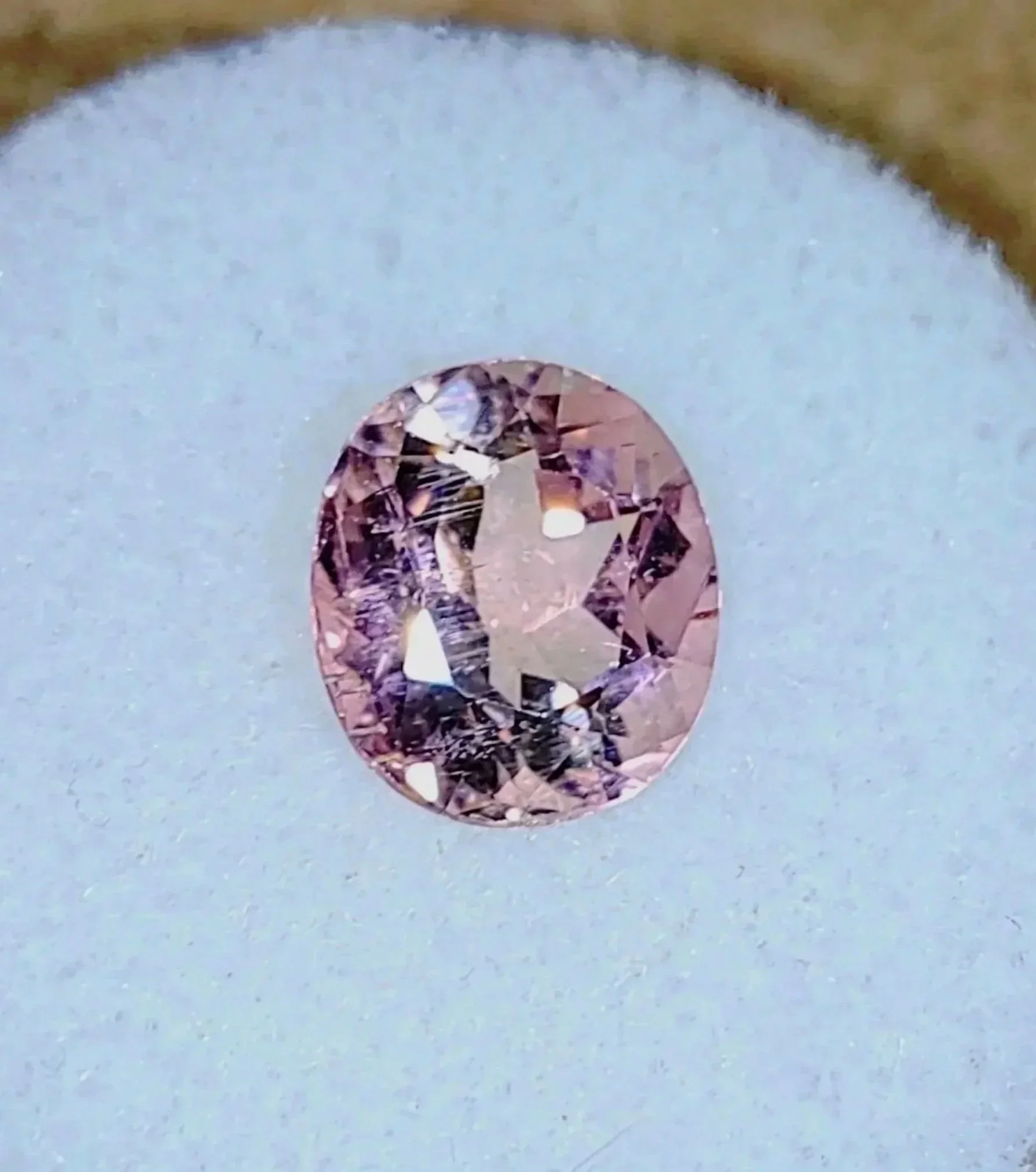 Genuine Neon Light Pink Titanium Tourmaline 2.21ct from TheCoveAtFoxHollow.com