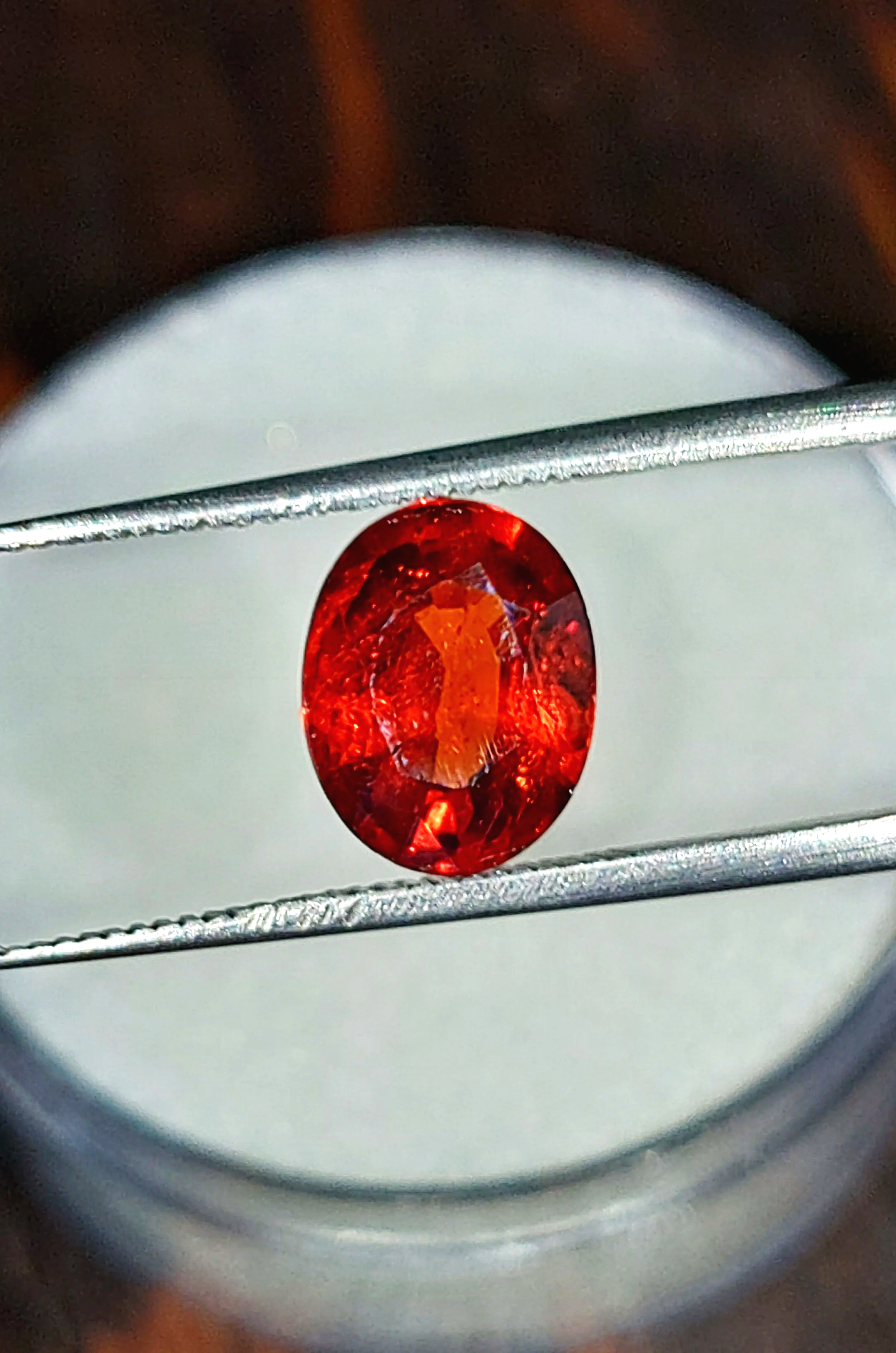 Genuine Red Spessartite Garnet 2.35ct from TheCoveAtFoxHollow.com