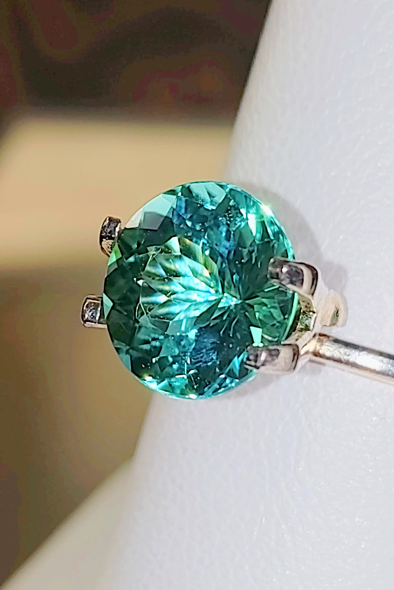 Genuine Neon Paraiba Tourmaline 2.83ct from TheCoveAtFoxHollow.com