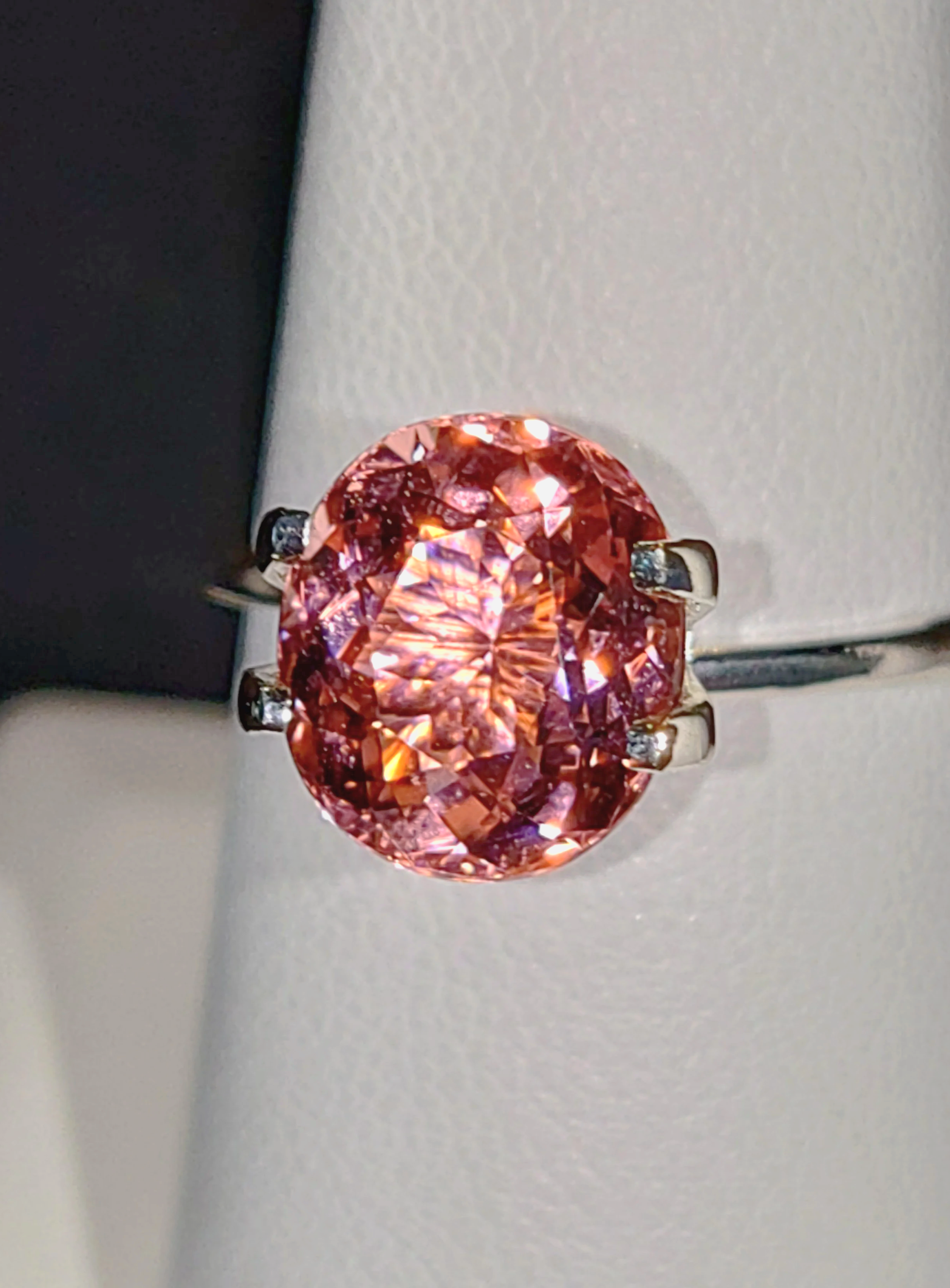 Genuine Neon Pink Titanium Tourmaline 3ct from TheCoveAtFoxHollow.com