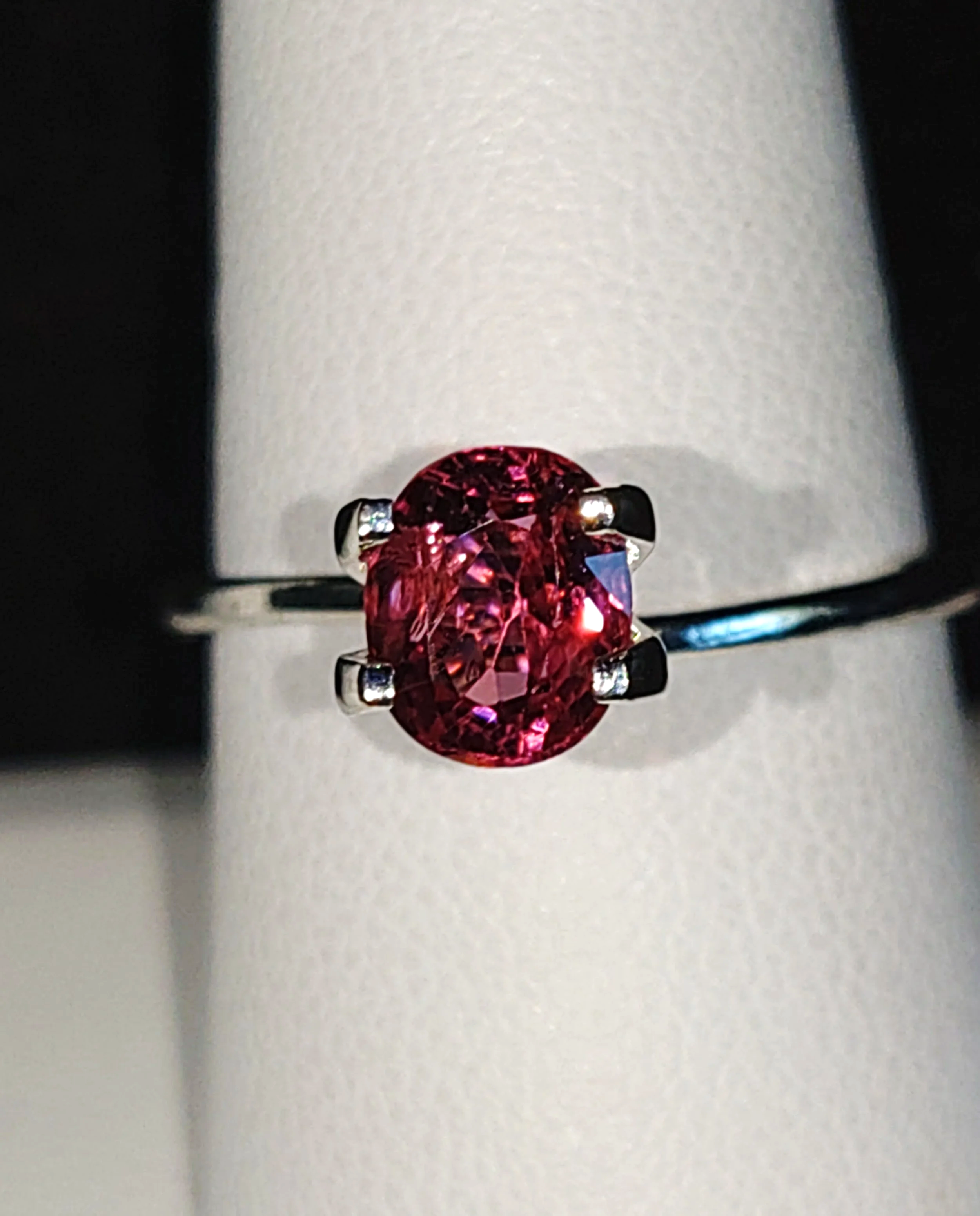 Genuine Red Spinel 1.26ct from TheCoveAtFoxHollow.com