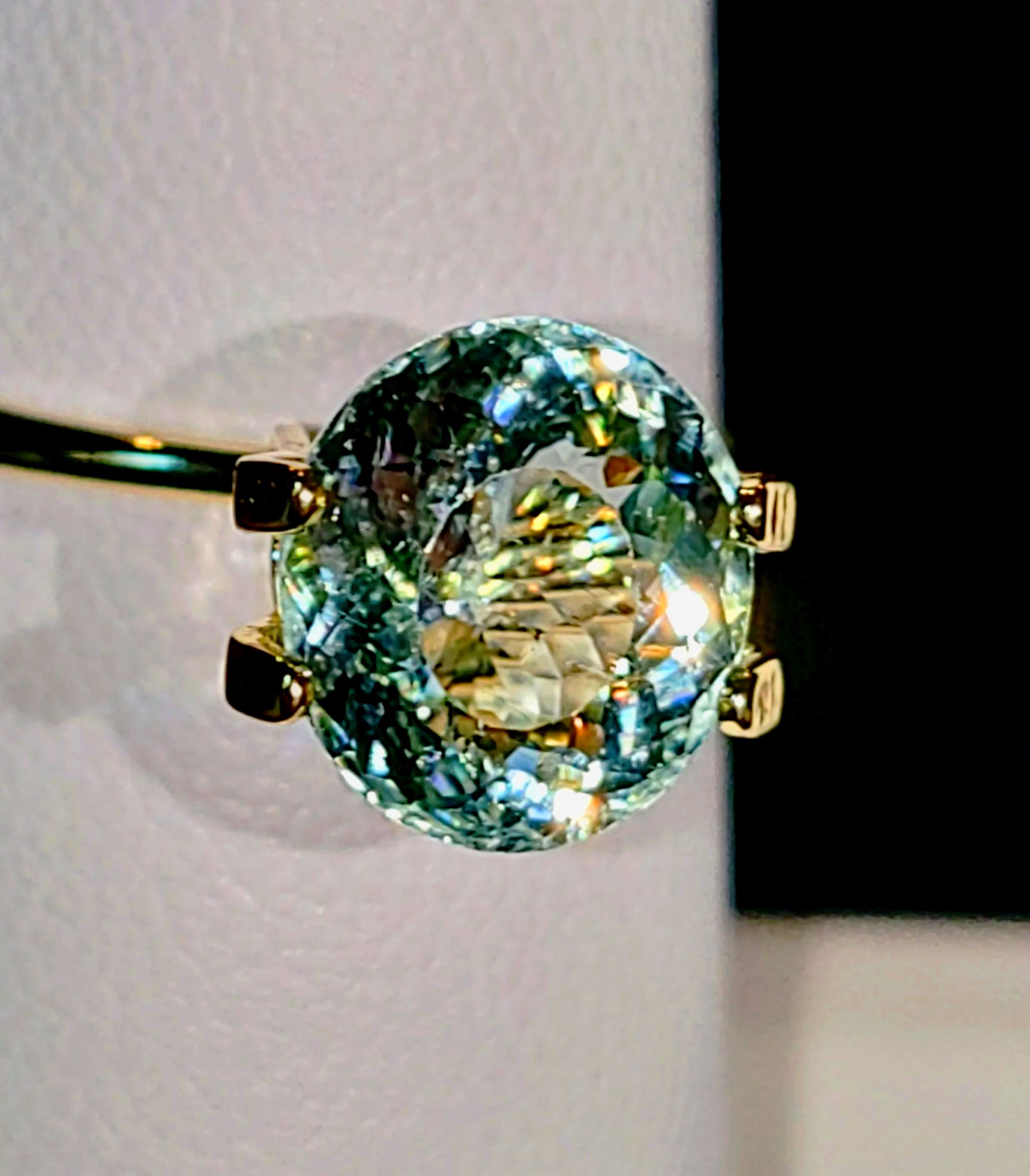 Genuine Neon Seafoam Titanium Tourmaline 2.60ct from TheCoveAtFoxHollow.com