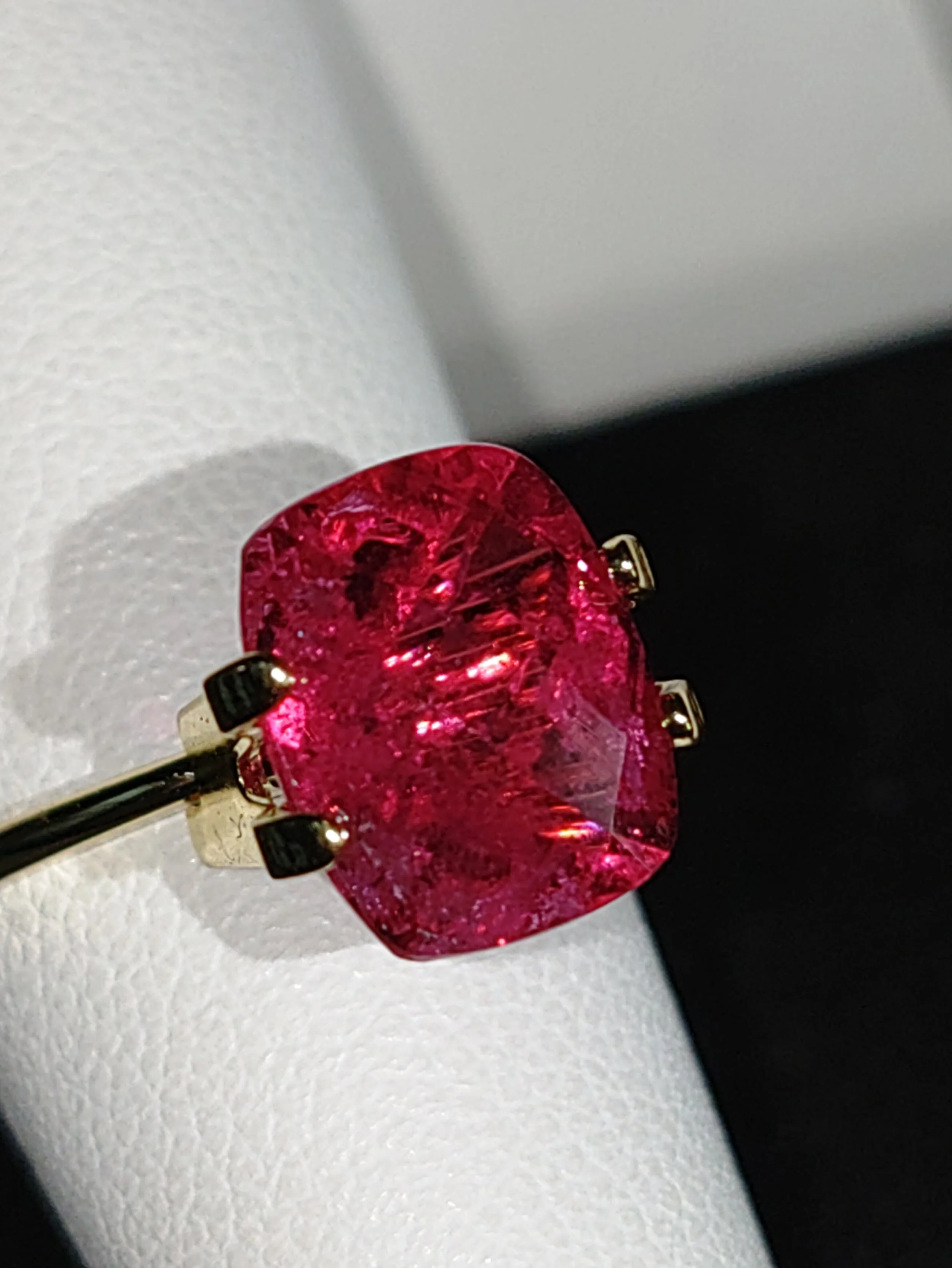 Genuine Cuprian Rubellite Tourmaline 3.34ct from TheCoveAtFoxHollow.com