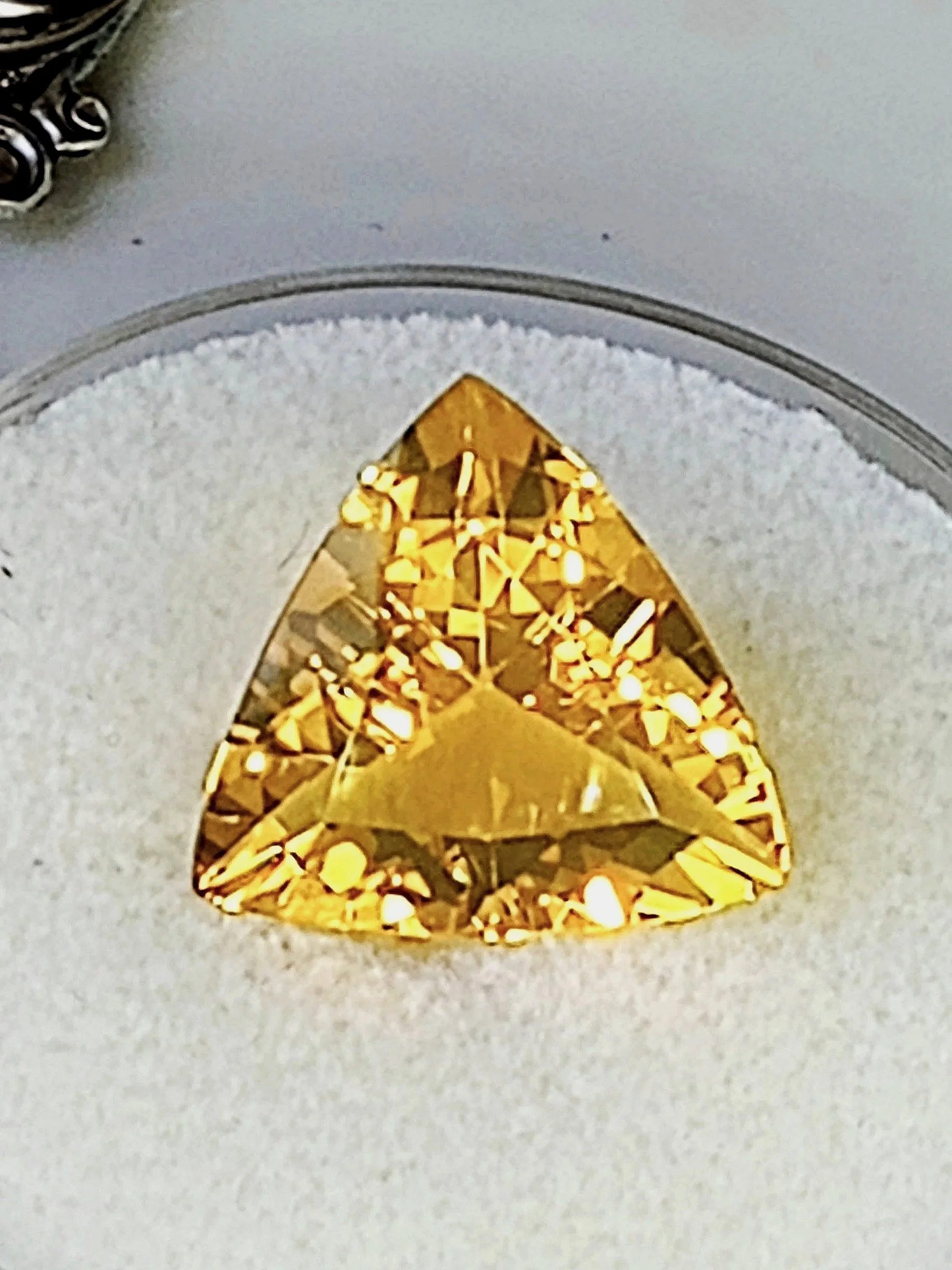 GIA Certified Genuine Yellow Fire Opal 8.82ct from TheCoveAtFoxHollow.com
