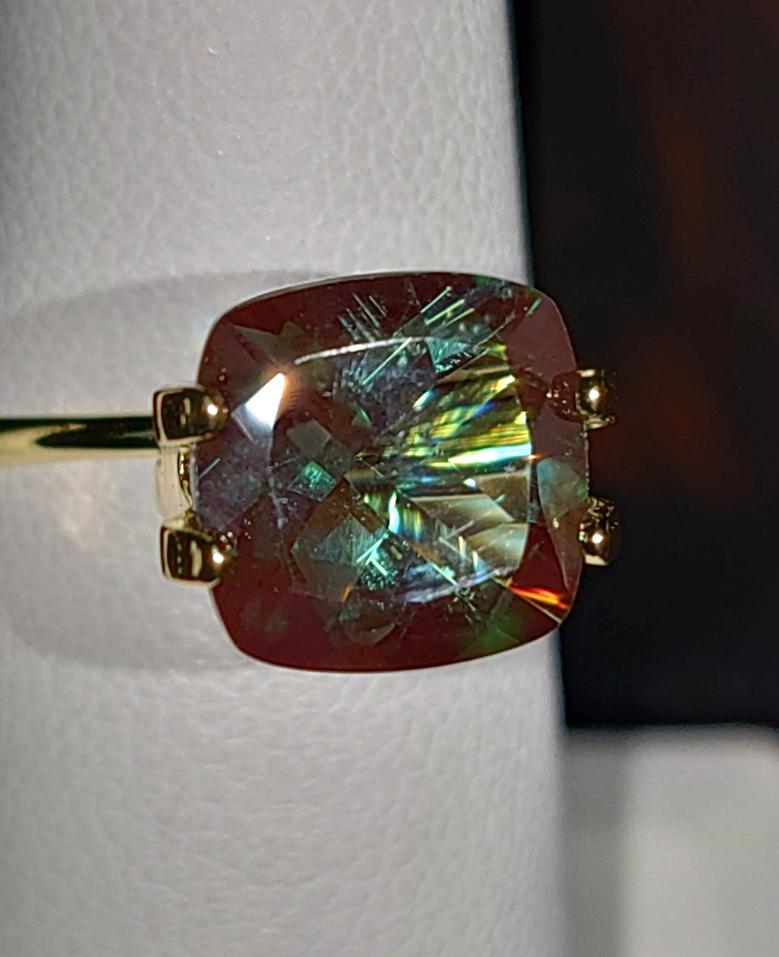 Genuine Green Labradorite 2.66ct from TheCoveAtFoxHollow.com