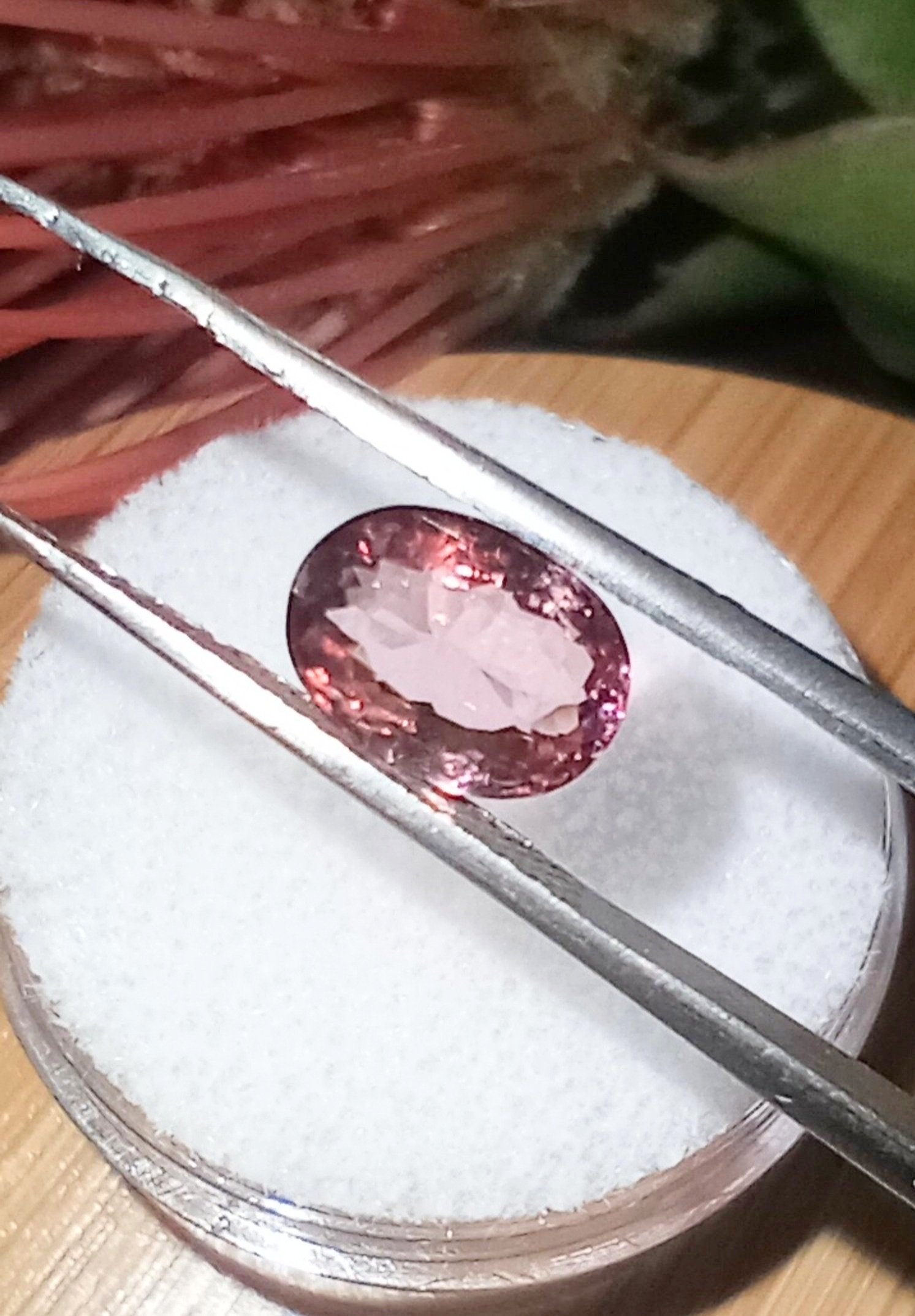 Genuine Orange Pink Padparadscha Tourmaline 1.25ct from thecoveatfoxhollow.com