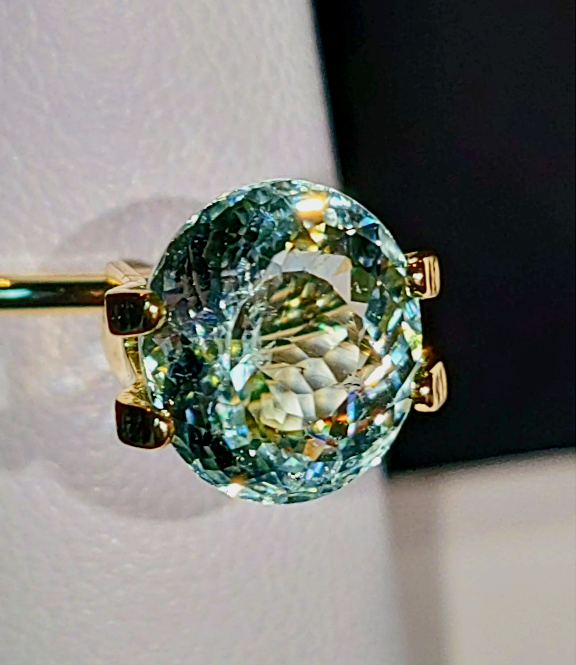 Genuine Neon Seafoam Titanium Tourmaline 2.60ct from TheCoveAtFoxHollow.com