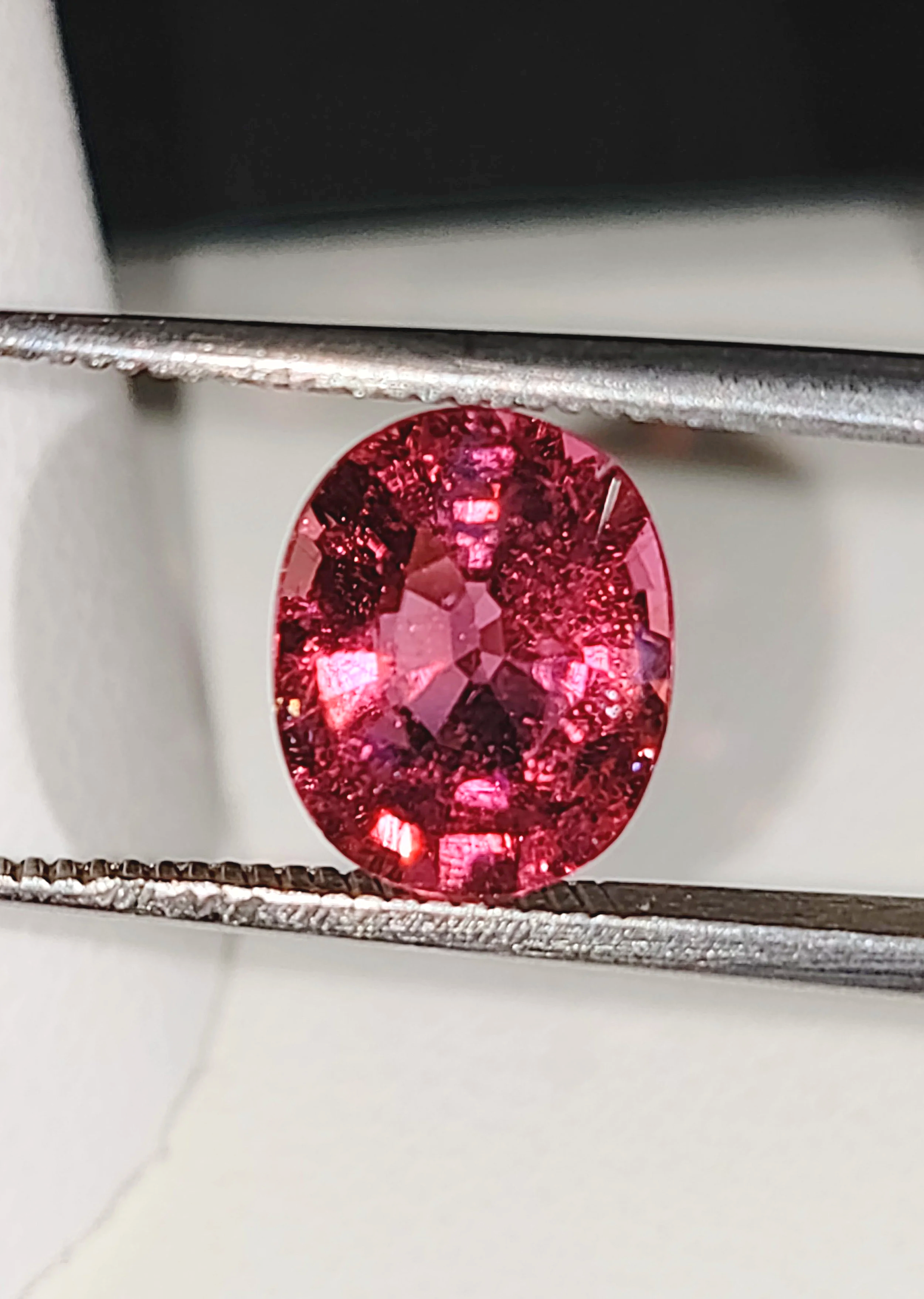 Genuine Neon Hot Pink Titanium Tourmaline 1.90ct TheCoveAtFoxHollow.com