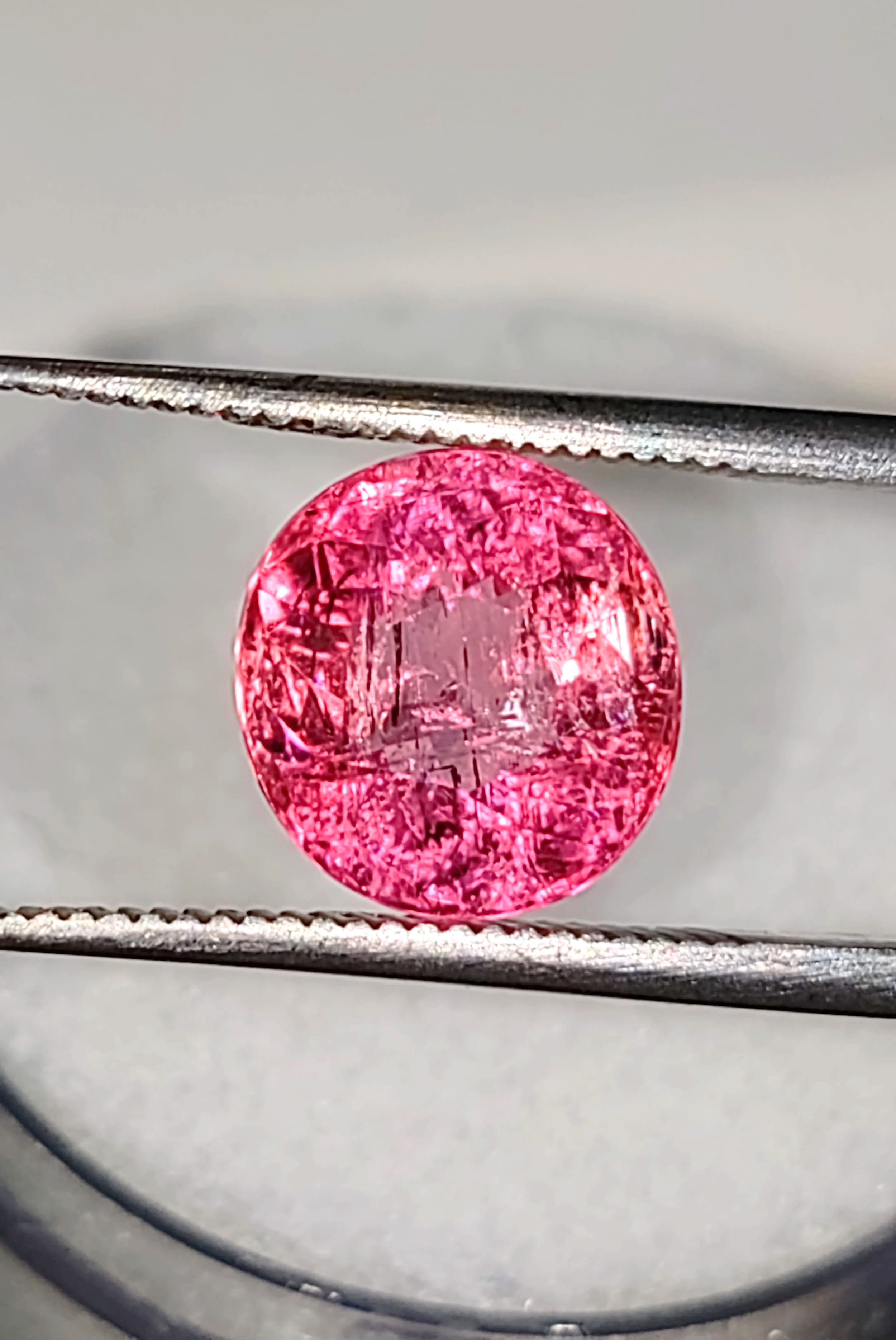 Genuine Neon Fuchsia Titanium Tourmaline 2.53ct from TheCoveAtFoxHollow.com