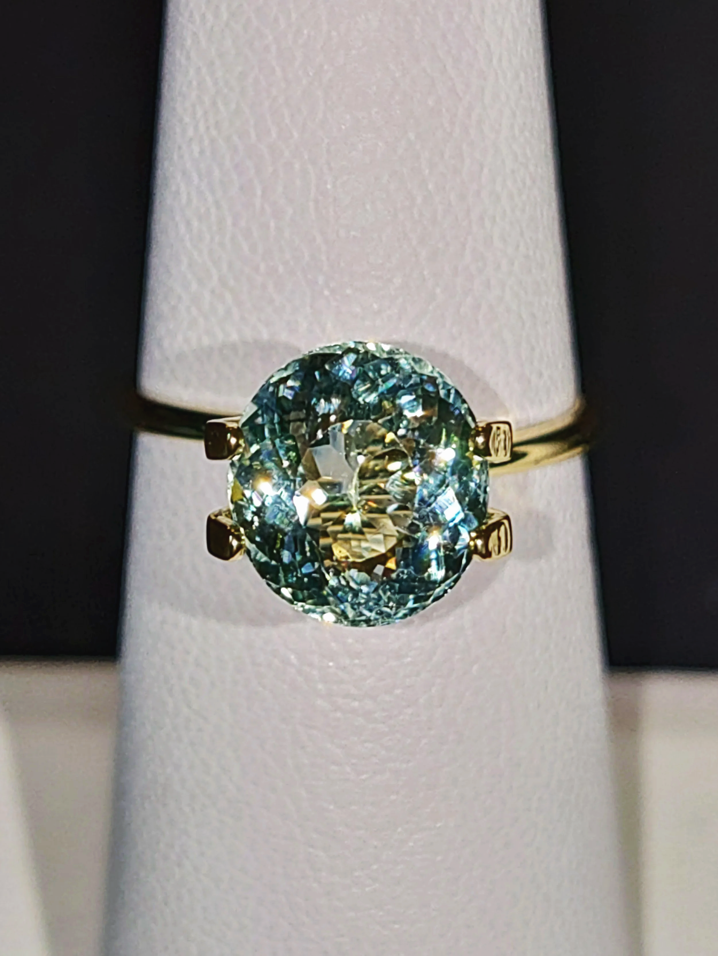 Genuine Neon Seafoam Titanium Tourmaline 2.60ct from TheCoveAtFoxHollow.com