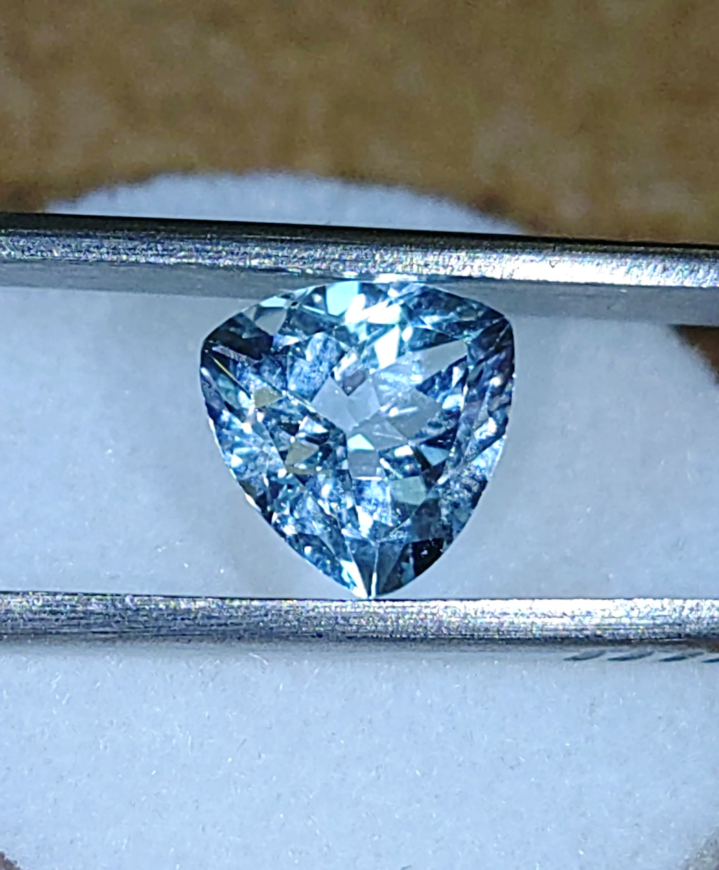Genuine Unheated Aquamarine 1.67ct from TheCoveAtFoxHollow.com
