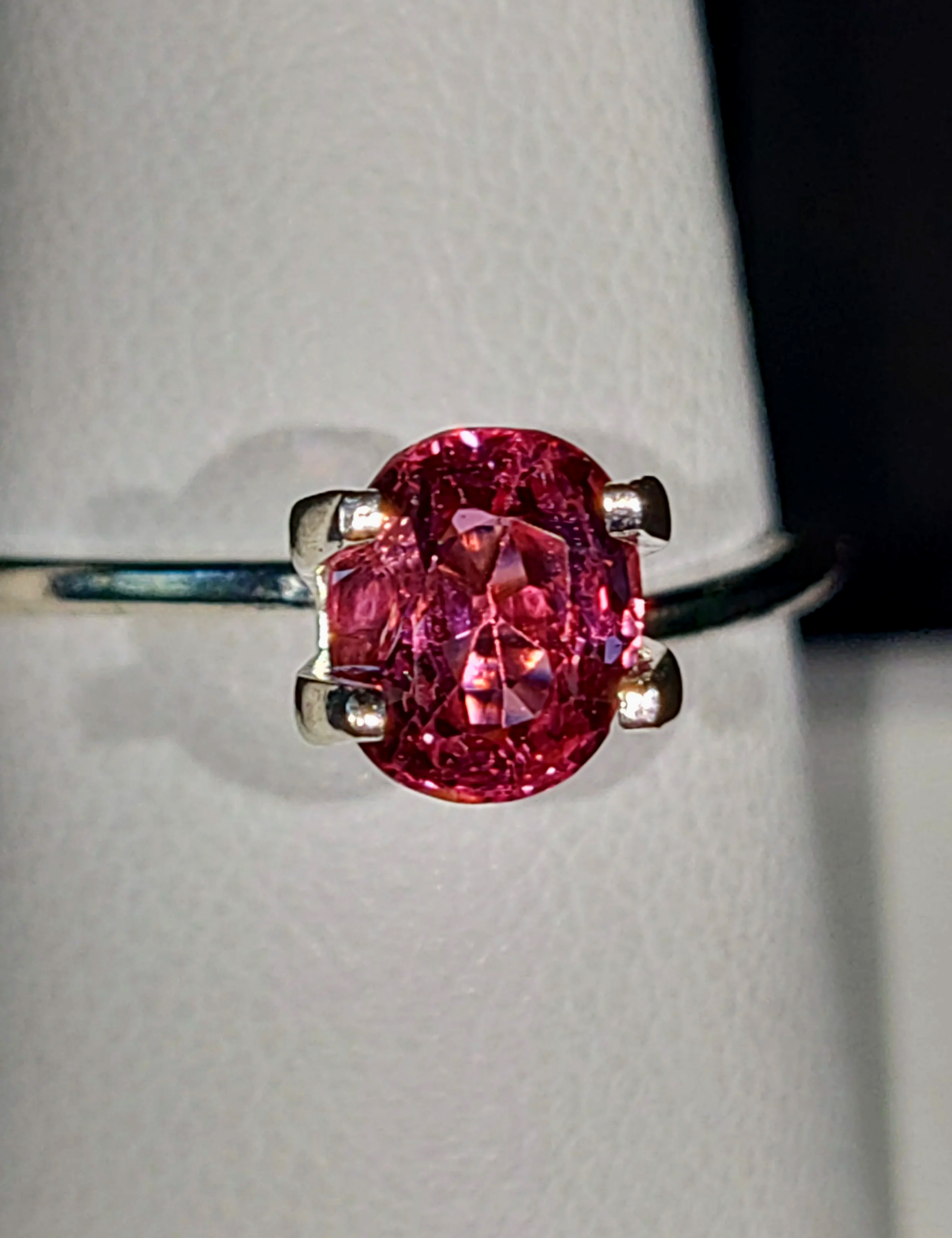 Genuine Red Spinel 1.26ct from TheCoveAtFoxHollow.com