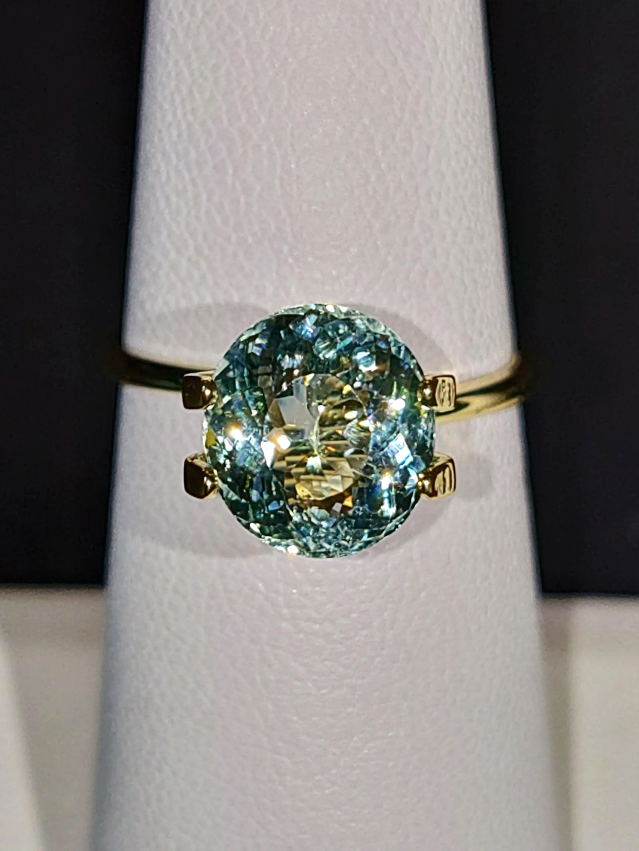 Genuine Neon Seafoam Titanium Tourmaline 2.60ct from TheCoveAtFoxHollow.com