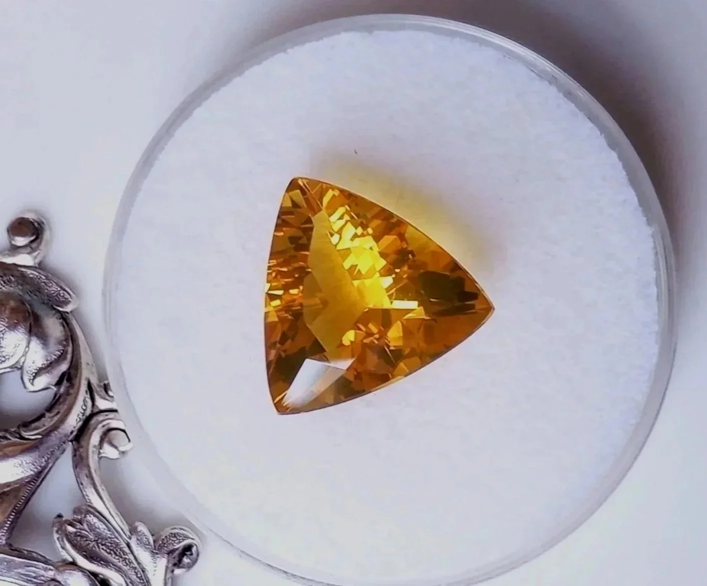 GIA Certified Yellow Fire Opal 8.82ct