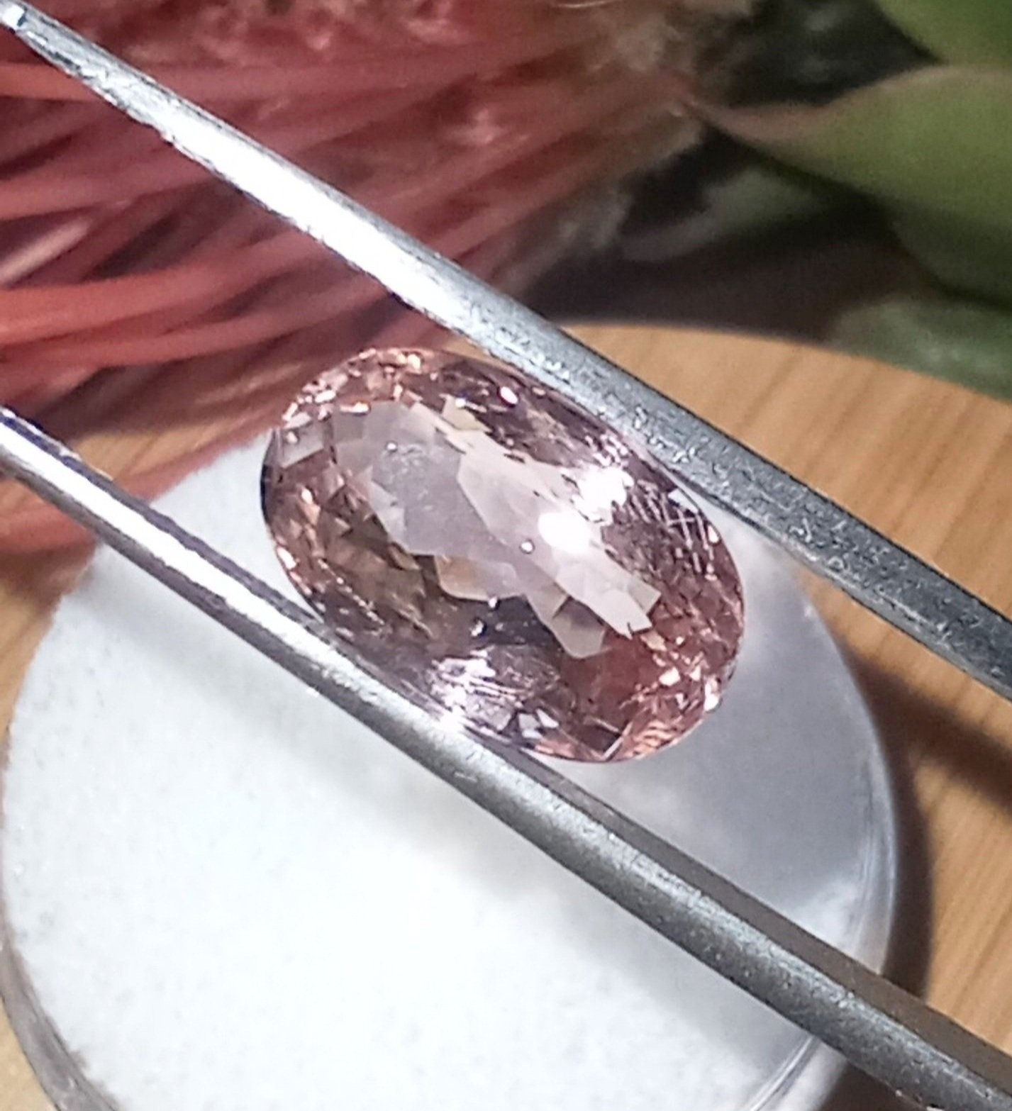 Genuine Orange Pink Padparadscha Tourmaline 3ct from thecoveatfoxhollow.com