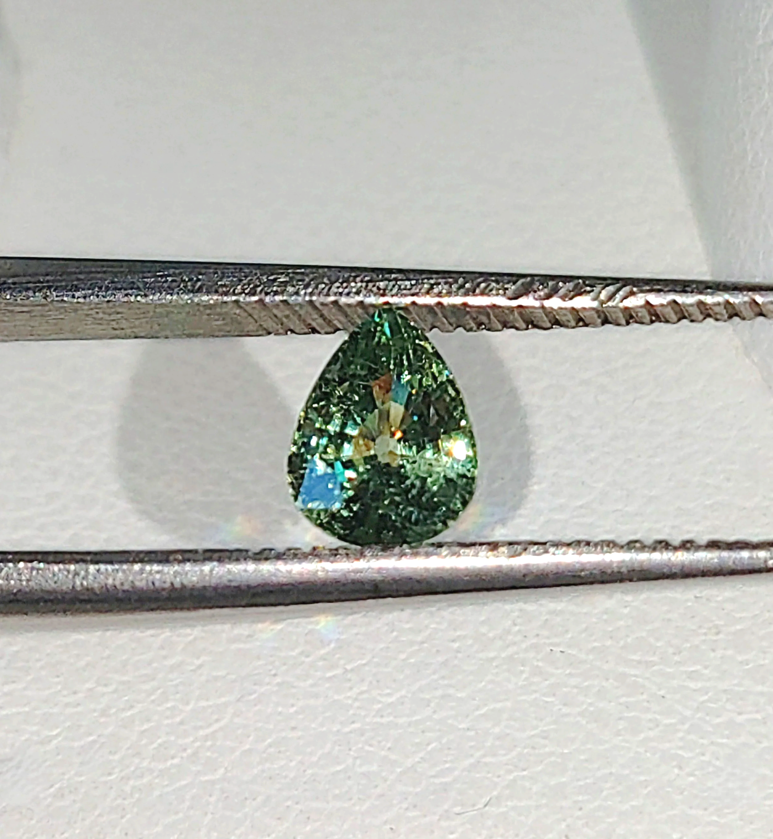 Genuine Green Dragon Mine Precious Demantoid Garnet .67ct from TheCoveAtFoxHollow.com