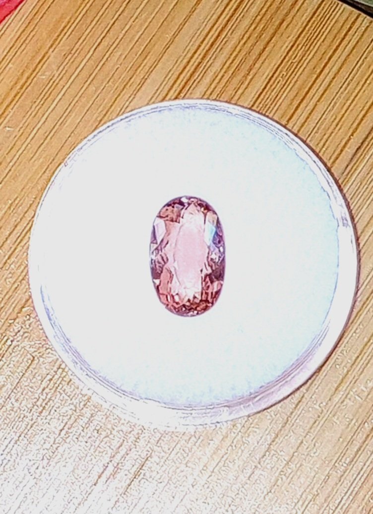 Genuine Orange Pink Padparadscha Tourmaline 3ct from thecoveatfoxhollow.com