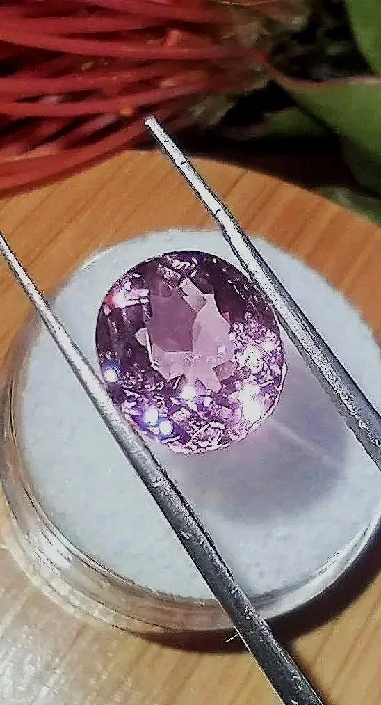 Genuine Neon Pink Titanium Tourmaline 3ct from TheCoveAtFoxHollow.com