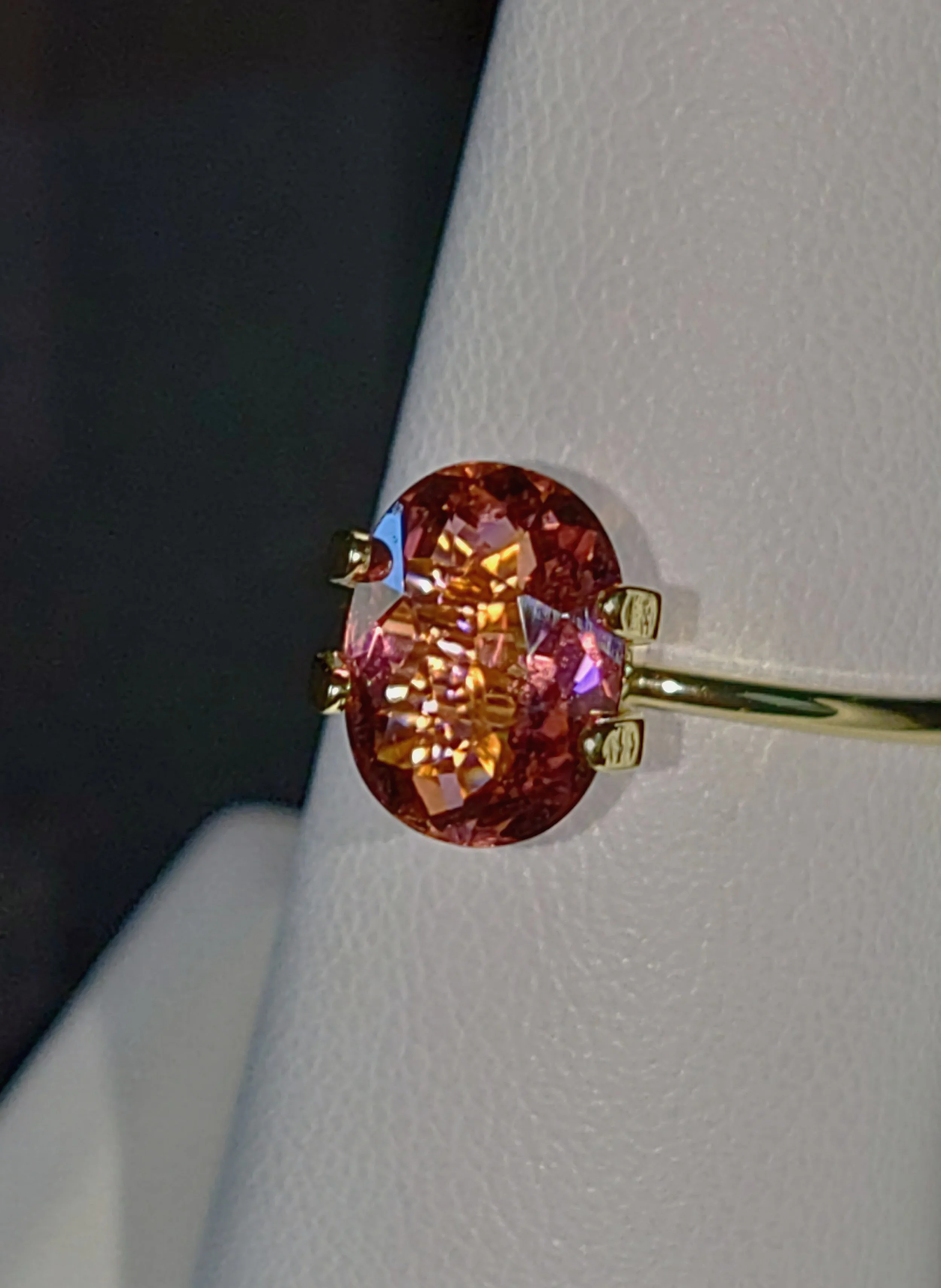 Genuine Neon Hot Pink Titanium Tourmaline 1.74ct from TheCoveAtFoxHollow.com