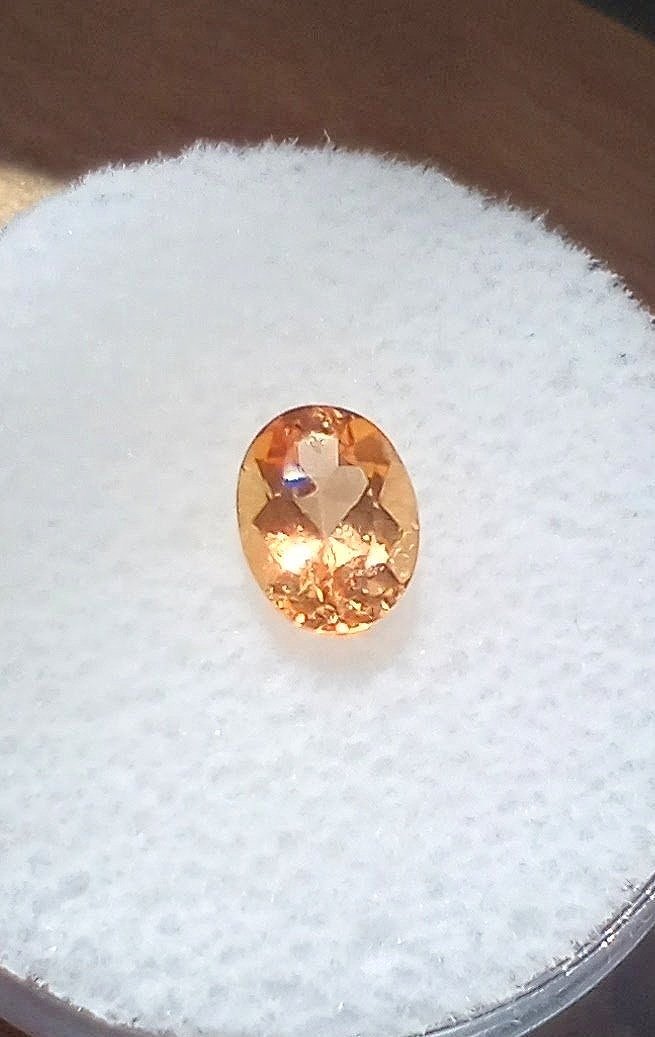 Genuine Imperial Topaz .89ct from thecoveatfoxhollow.com