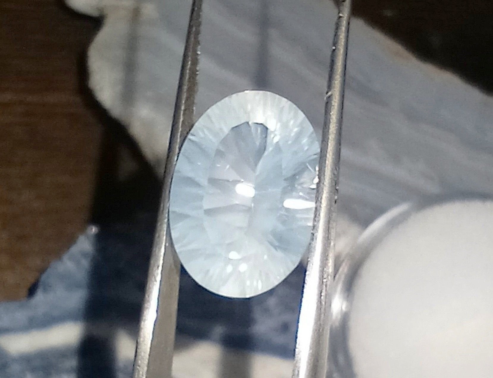 Genuine Blue Moon Quartz 5.23ct from thecoveatfoxhollow.com