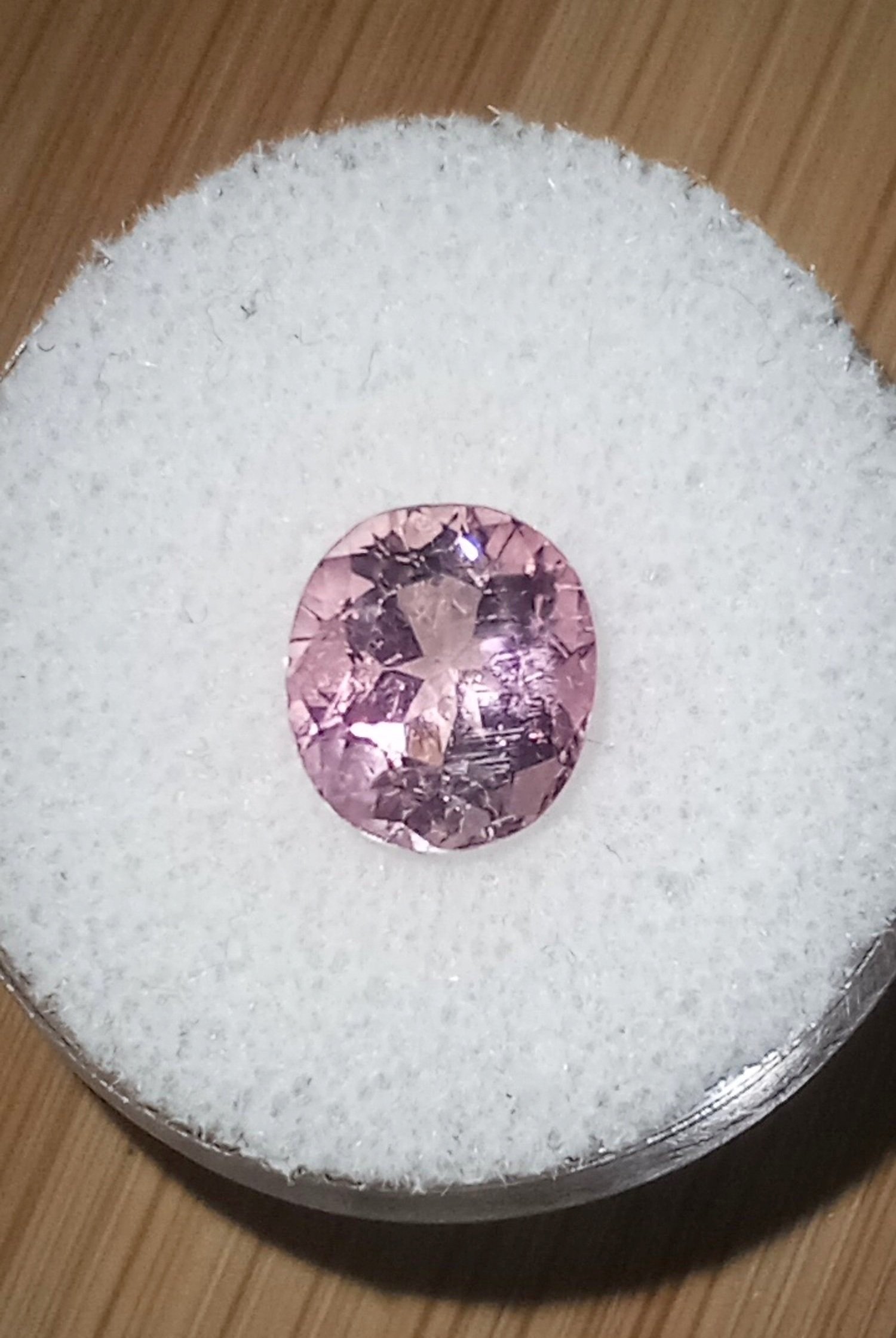 Genuine Light Pink Congolese Tourmaline 2.21ct from thecoveatfoxhollow.com