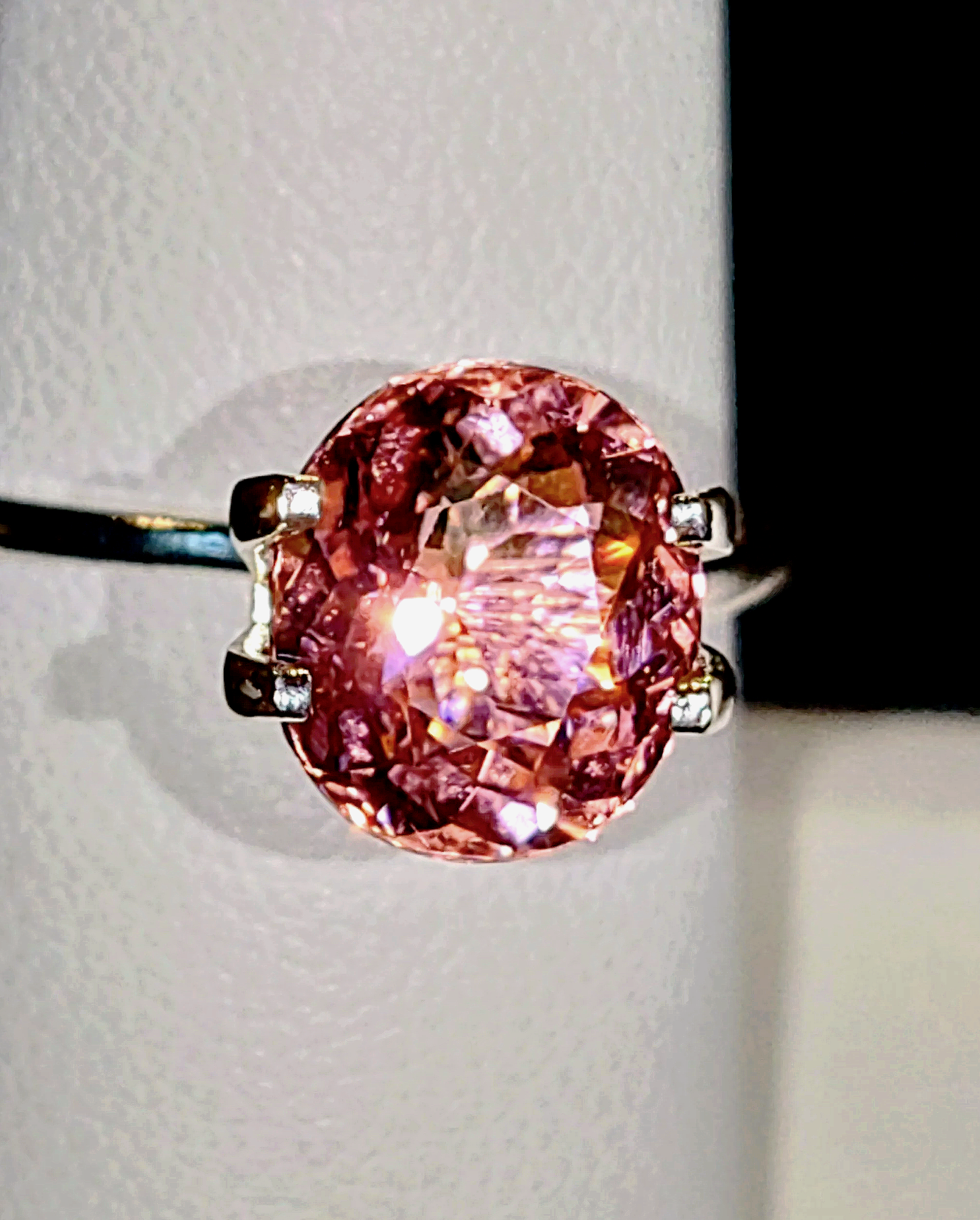 Genuine Neon Pink Titanium Tourmaline 3ct from TheCoveAtFoxHollow.com