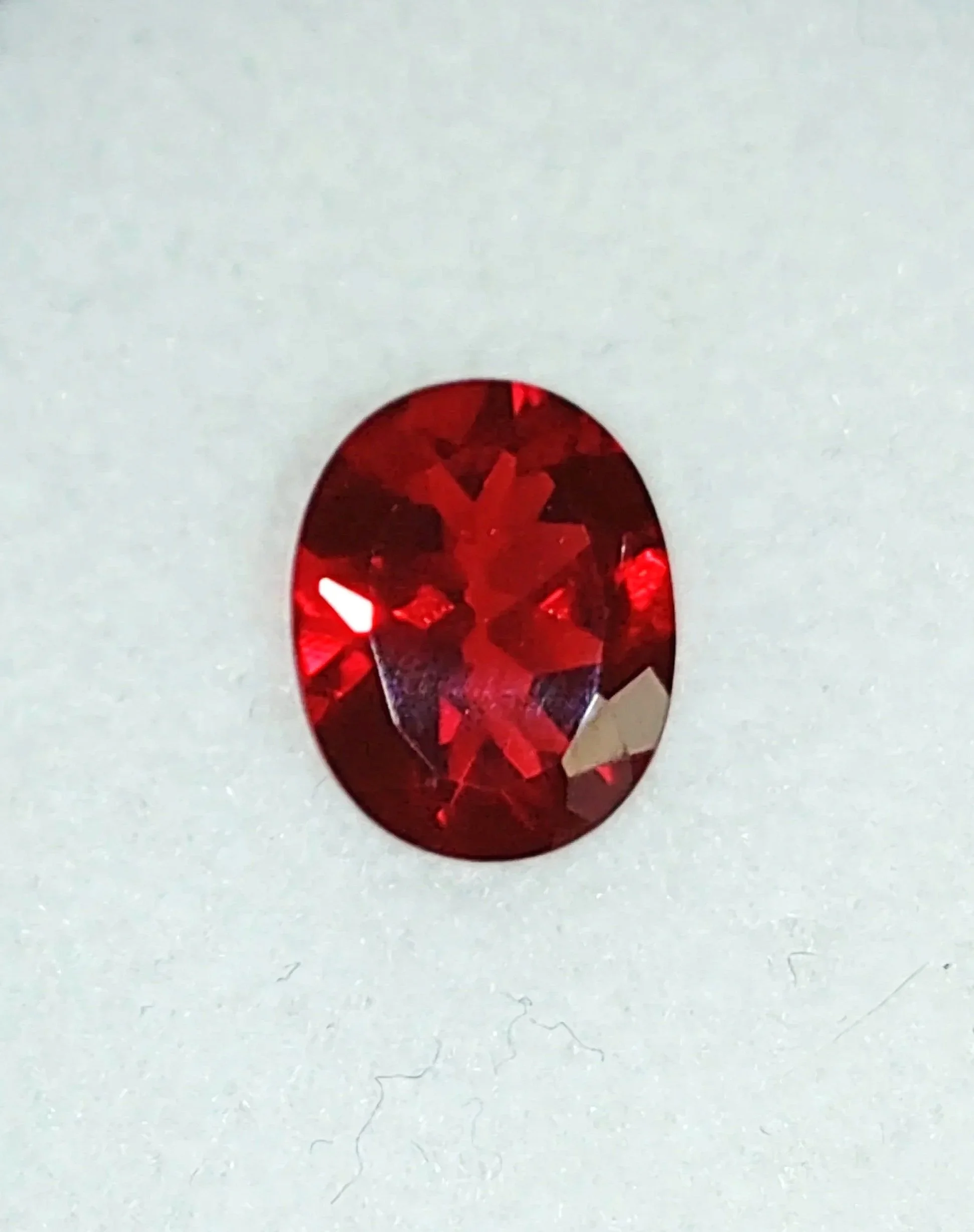 Genuine Red Andesine 2.15ct from TheCoveAtFoxHollow.com