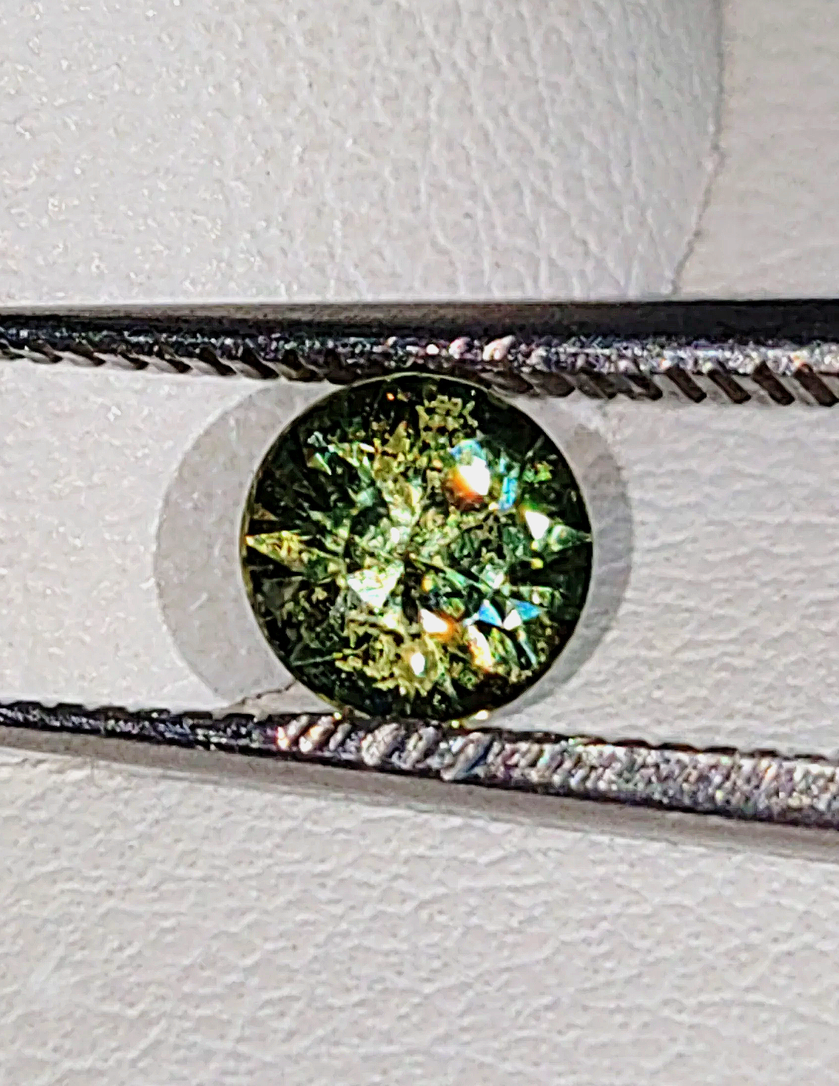 Genuine Green Dragon Mine Precious Demantoid Garnet .54ct from TheCoveAtFoxHollow.com