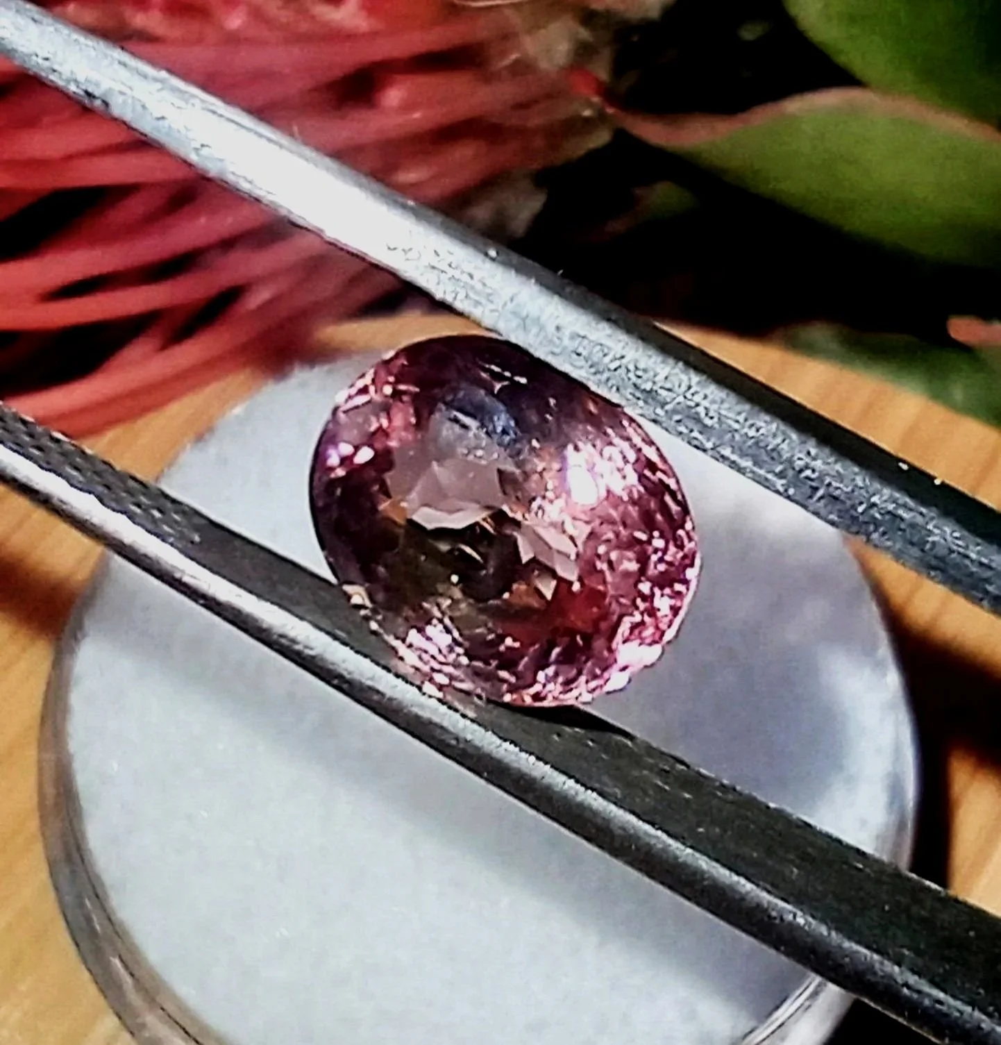 Genuine Neon Pink Orange Titanium Tourmaline 2.50ct from thecoveatfoxhollow.com