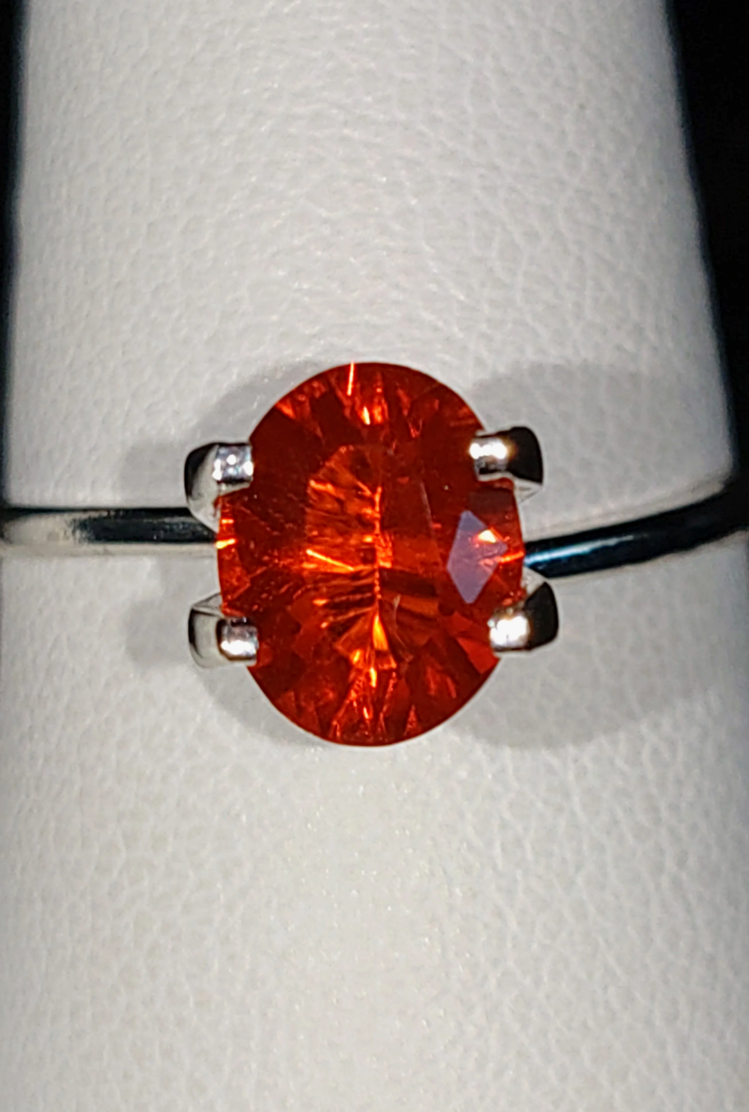 Genuine Fire Opal .84ct from TheCoveAtFoxHollow.com