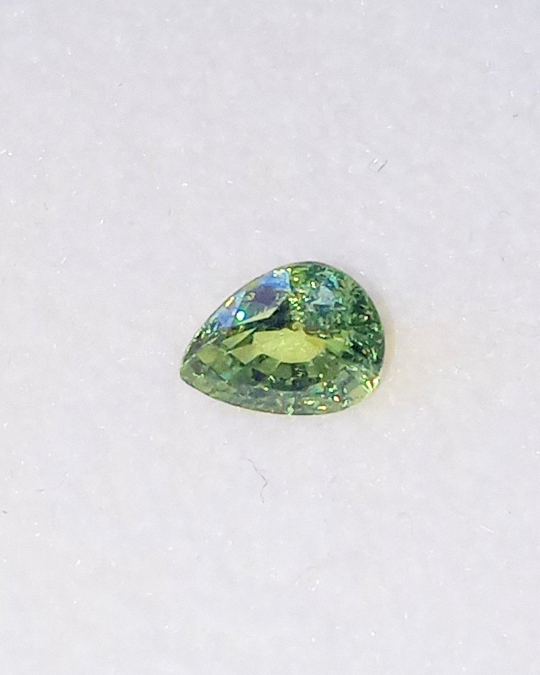Genuine Green Dragon Mine Precious Demantoid .67ct from thecoveatfoxhollow.com