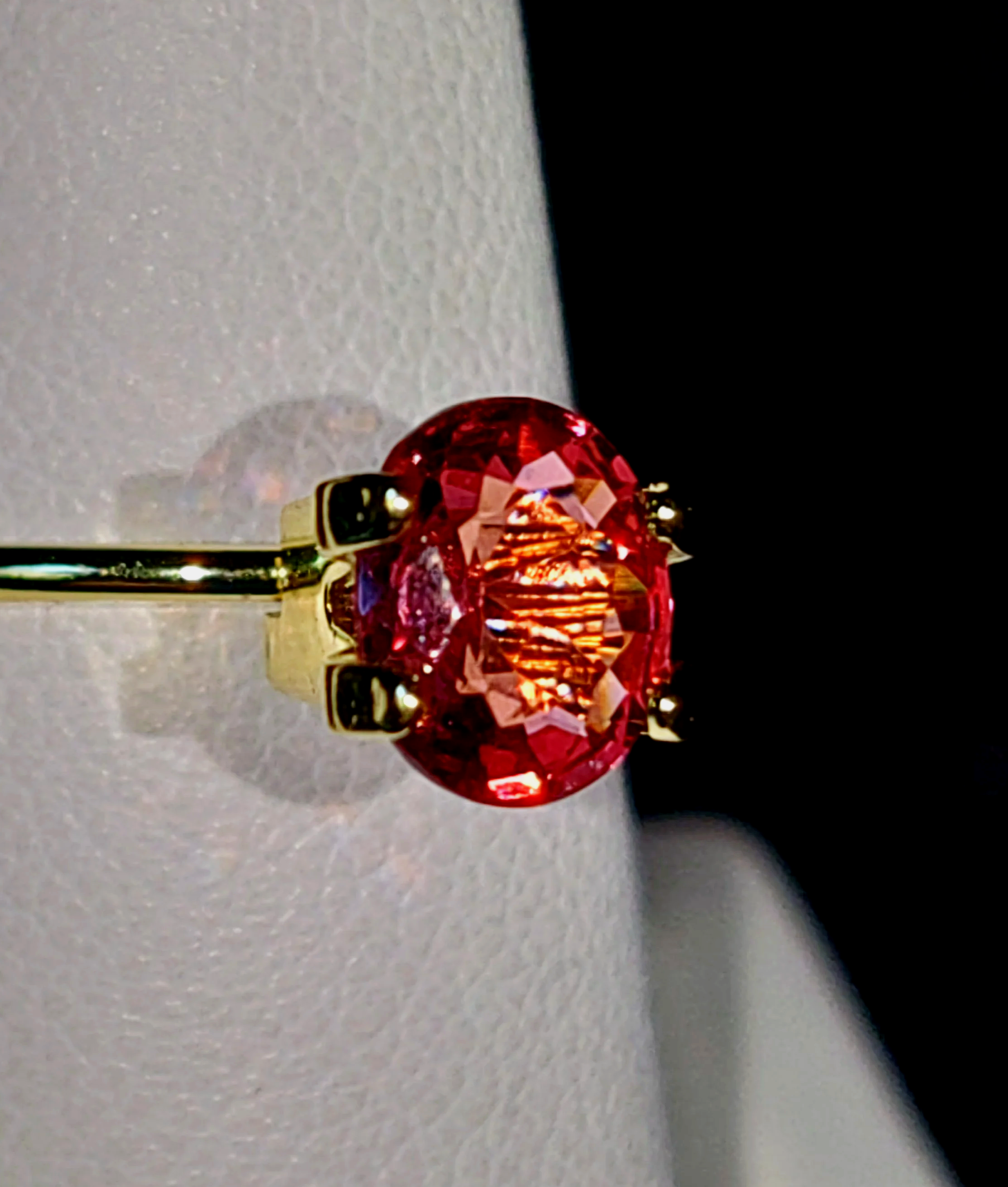 Genuine Red Zircon .95ct from TheCoveAtFoxHollow.com