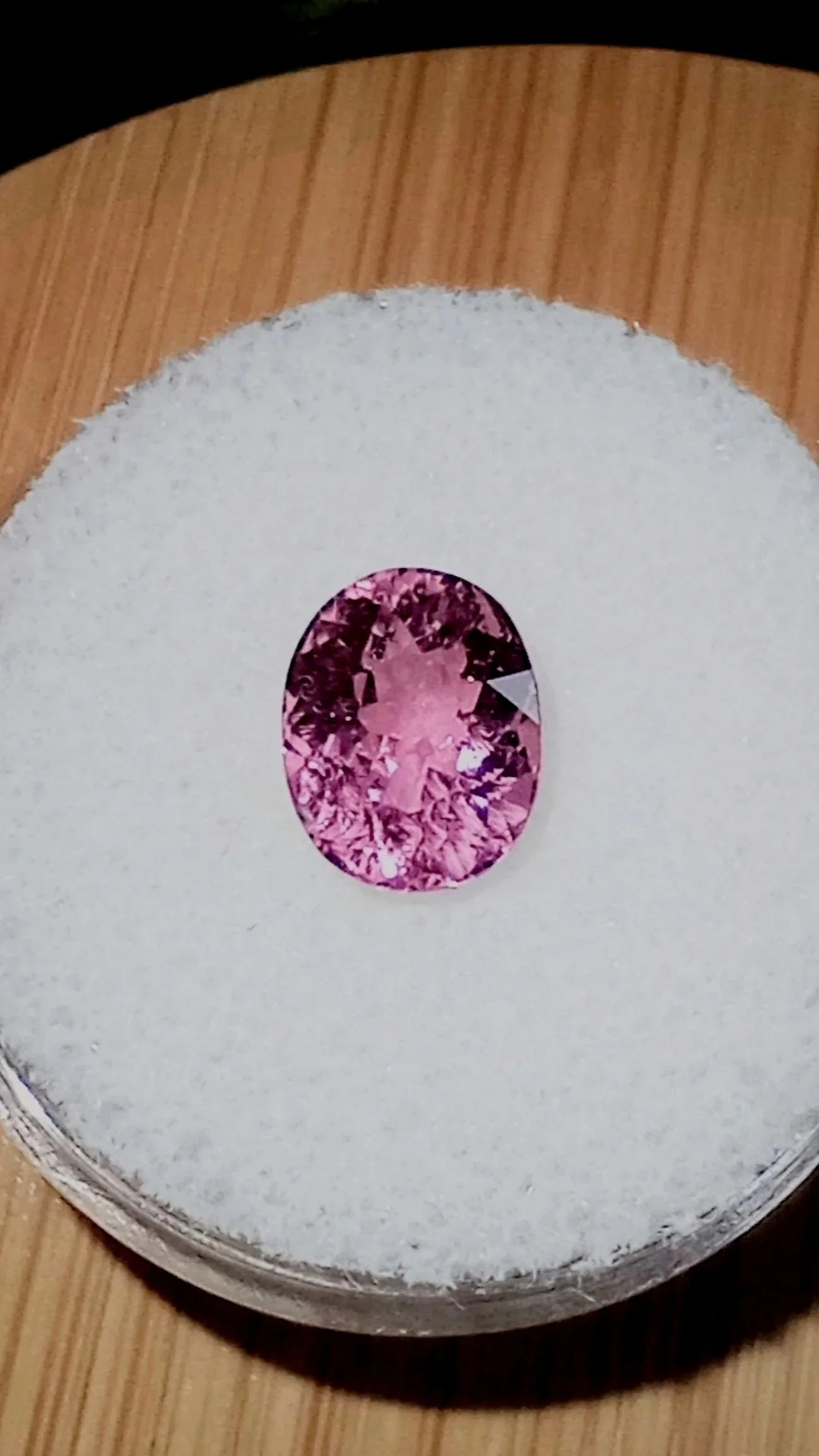 Genuine Neon Hot Pink Titanium Tourmaline 2.58ct TheCoveAtFoxHollow.com