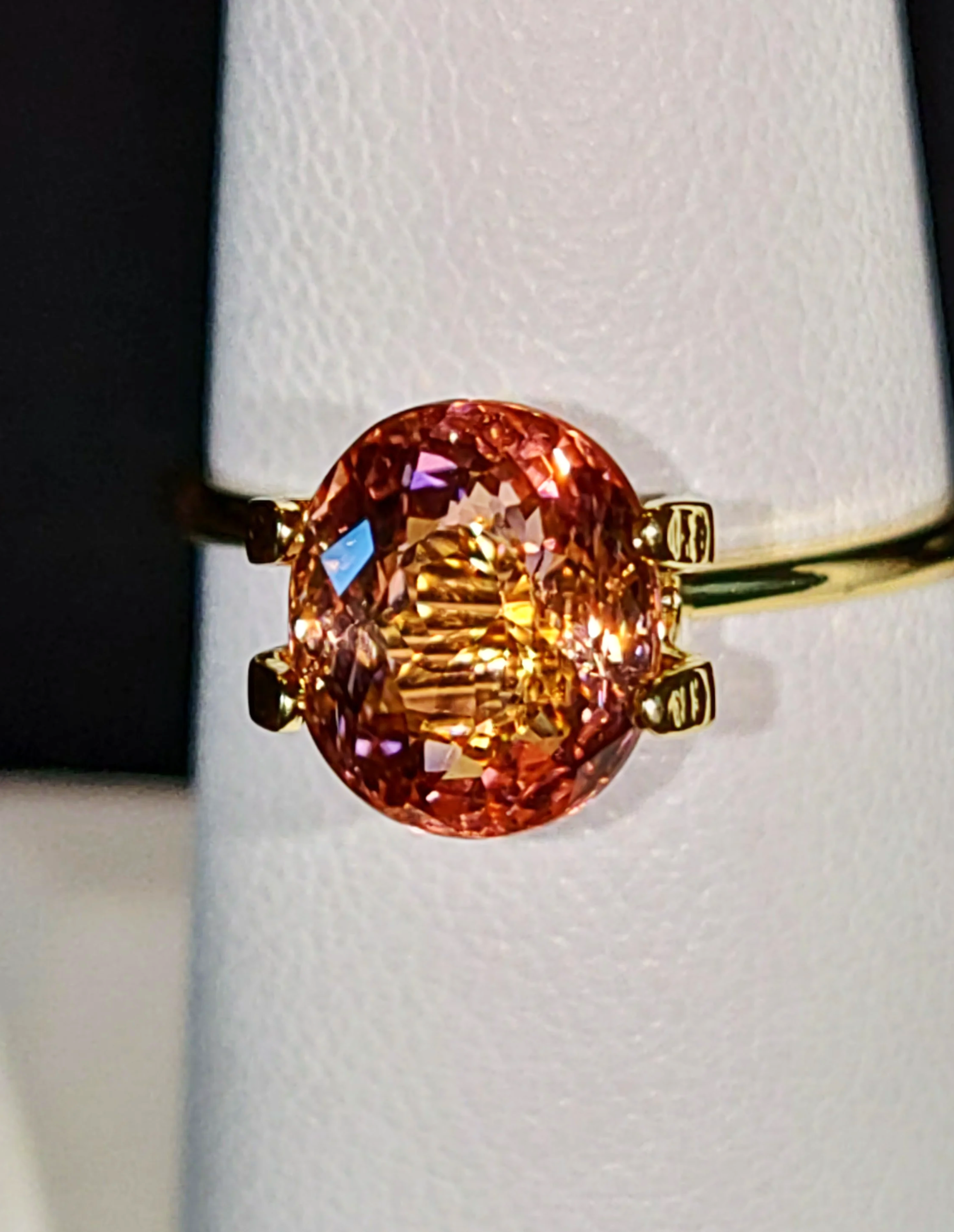 Genuine Neon Pink Orange Titanium Tourmaline 2.50ct from thecoveatfoxhollow.com