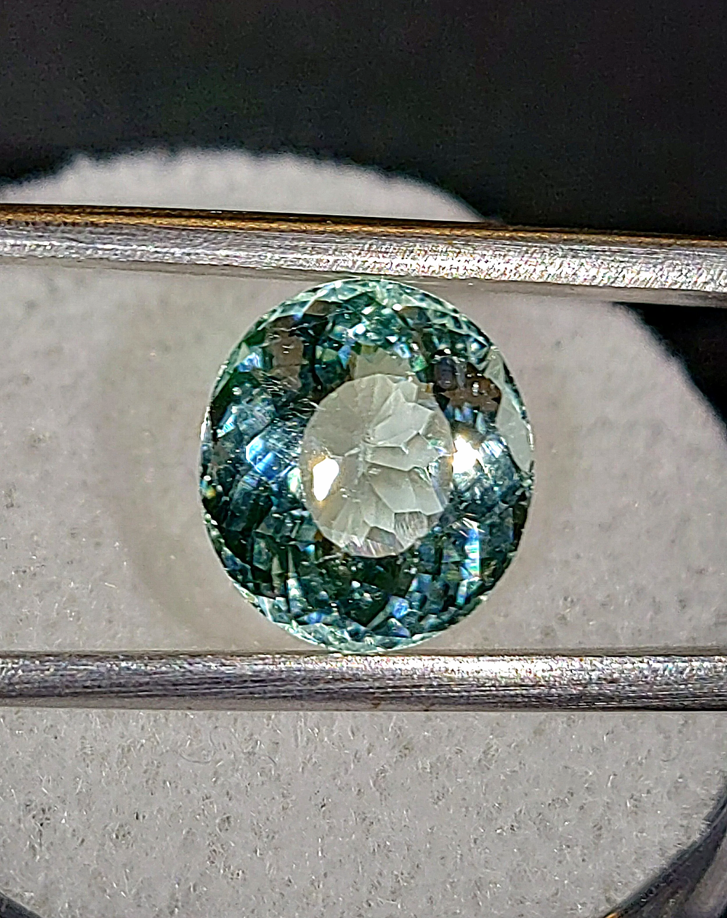 Genuine Neon Seafoam Titanium Tourmaline 2.60ct from TheCoveAtFoxHollow.com