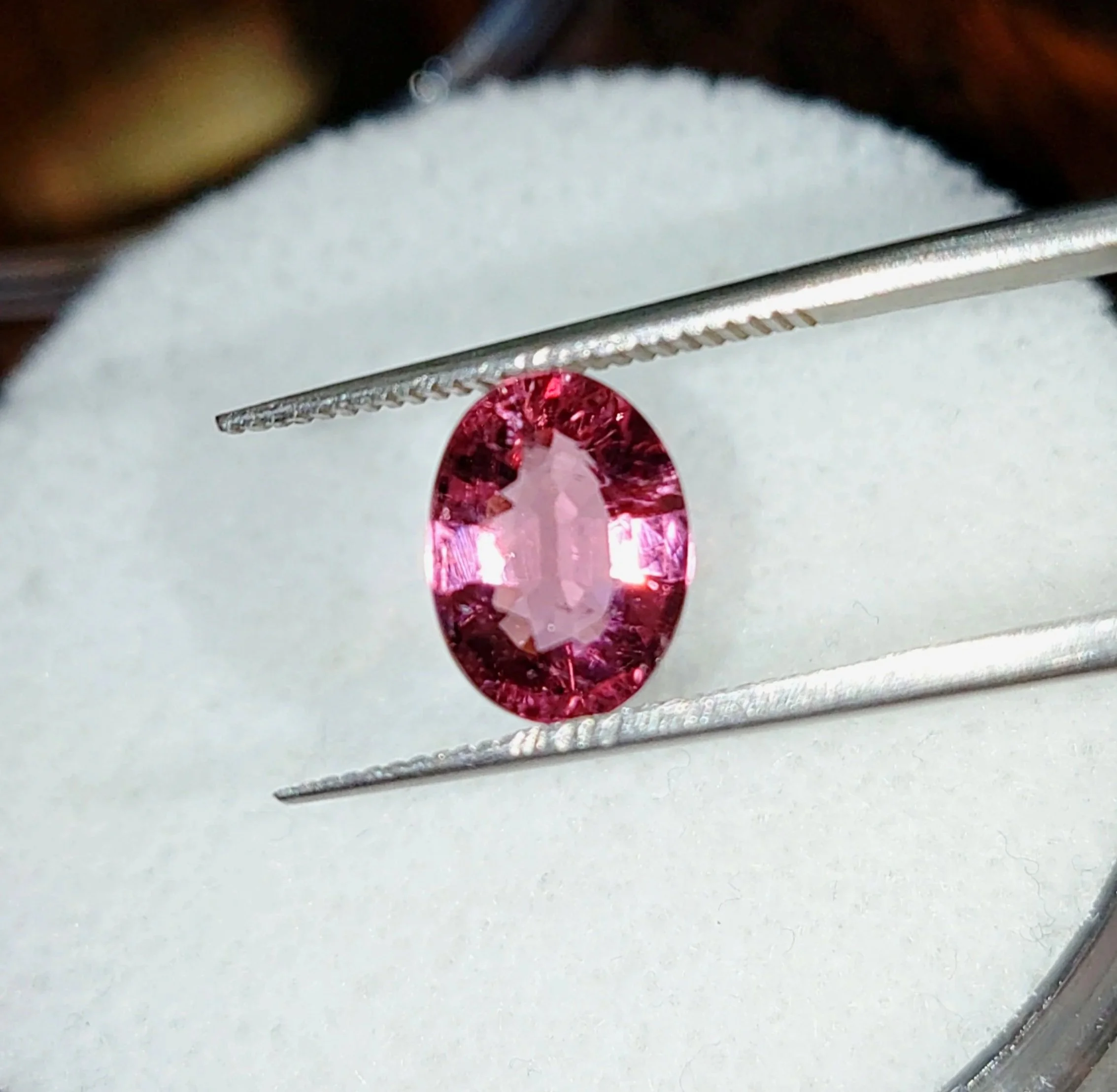 GIA Certified Genuine Pink Cuprian Tourmaline from thecoveatfoxhollow.com