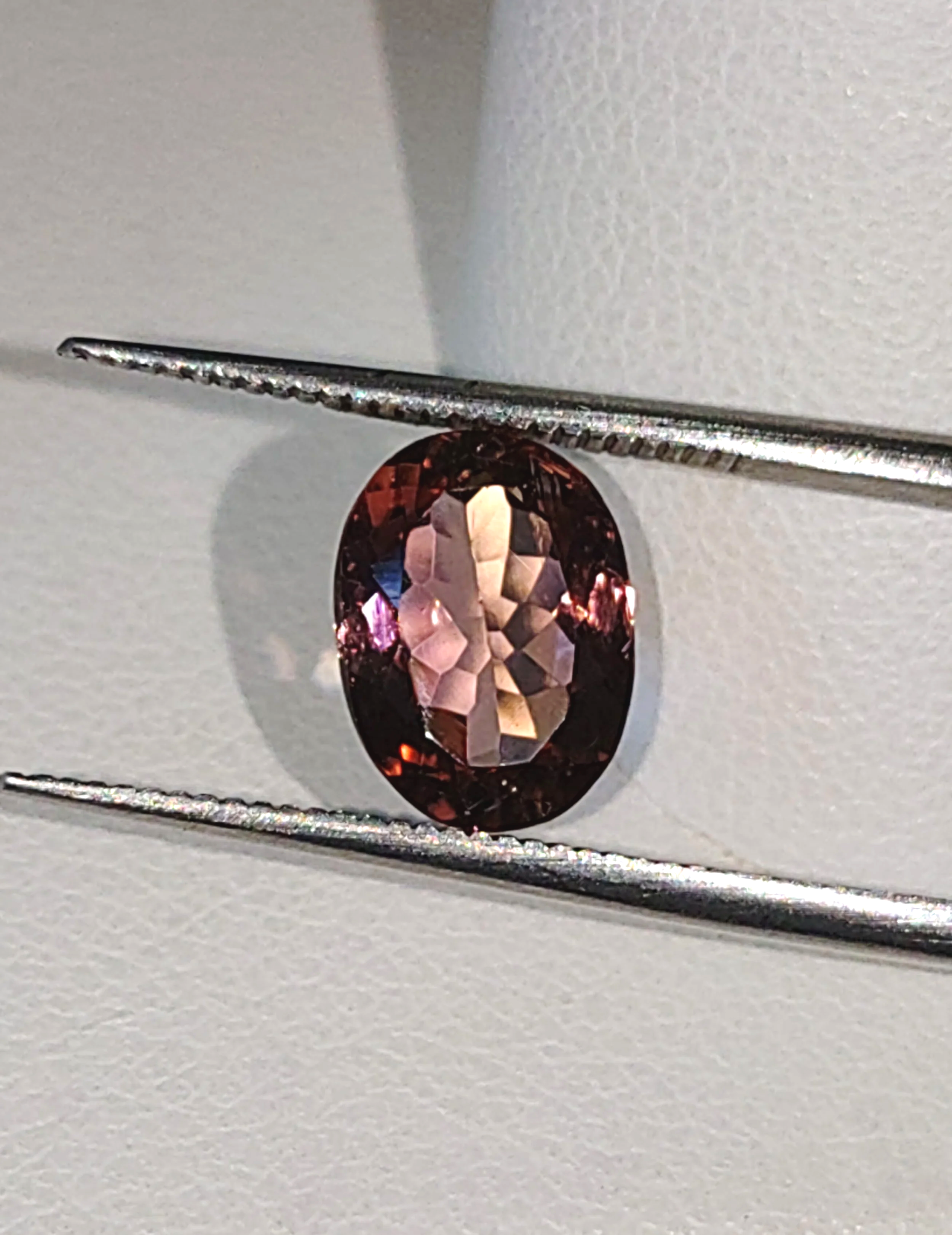 Genuine Masasi Bordeaux Color Change Garnet 1.84ct from TheCoveAtFoxHollow.com