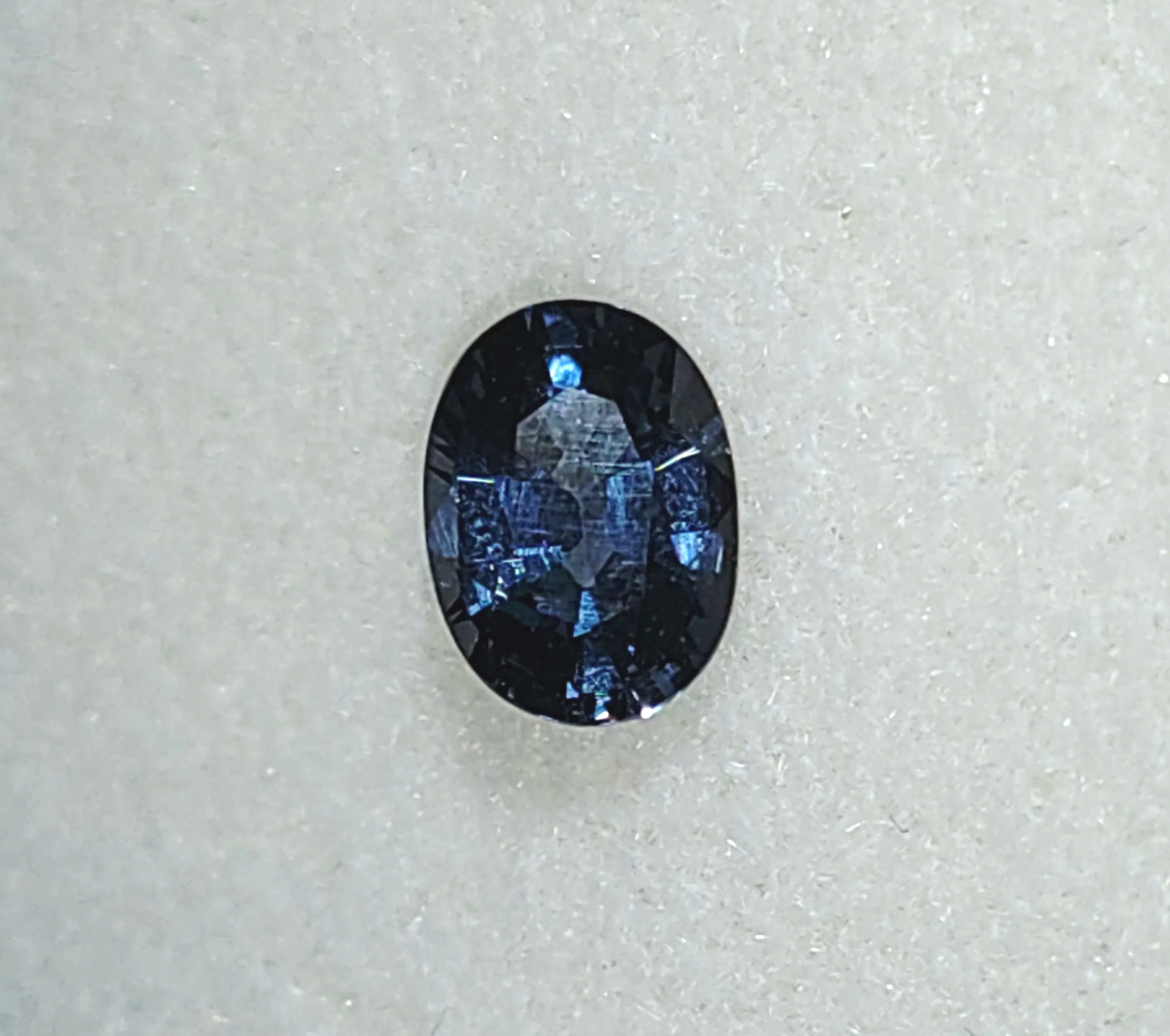 Genuine Cobalt Blue Spinel .90ct from TheCoveAtFoxHollow.com