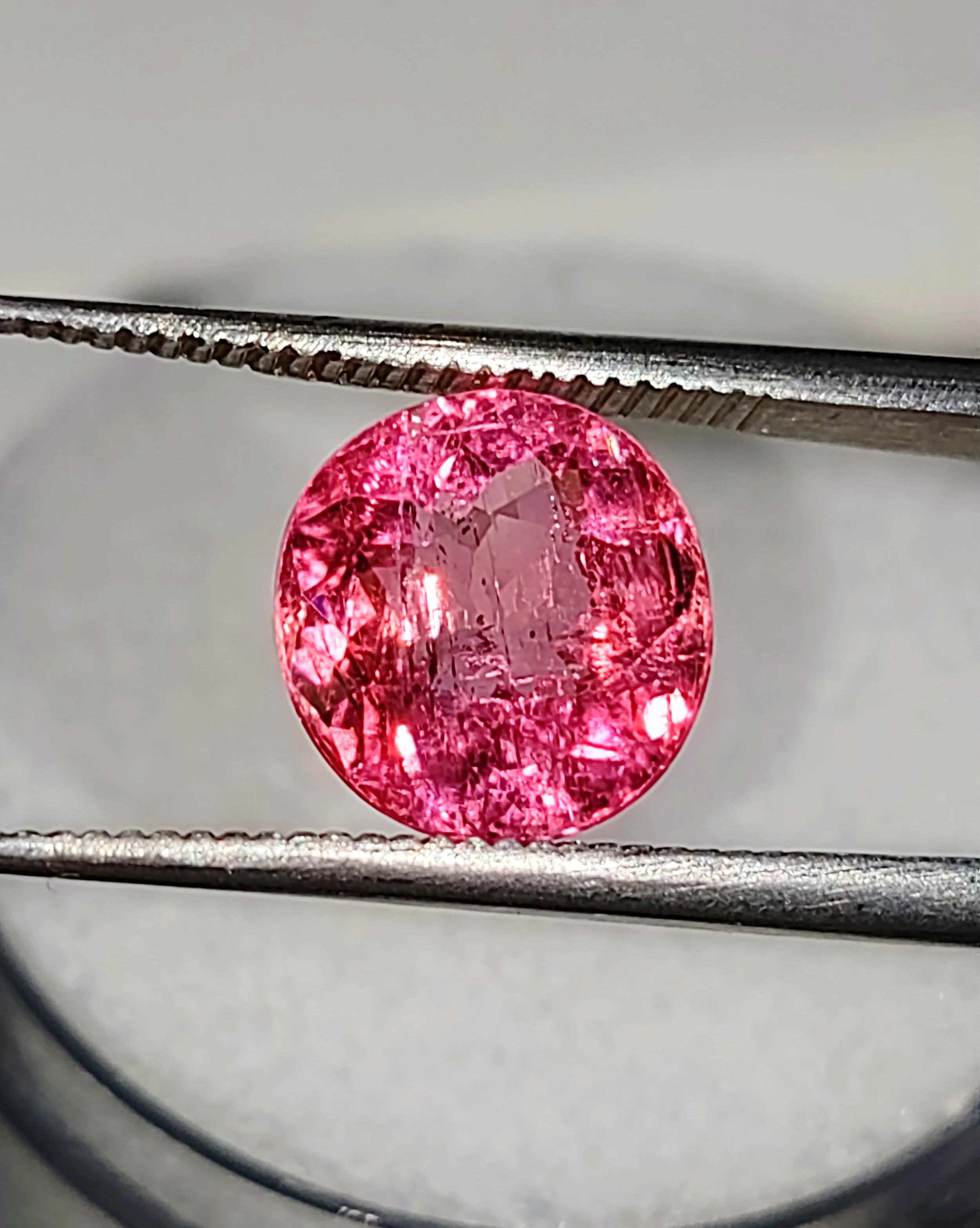 Genuine Neon Fuchsia Titanium Tourmaline 2.53ct from TheCoveAtFoxHollow.com