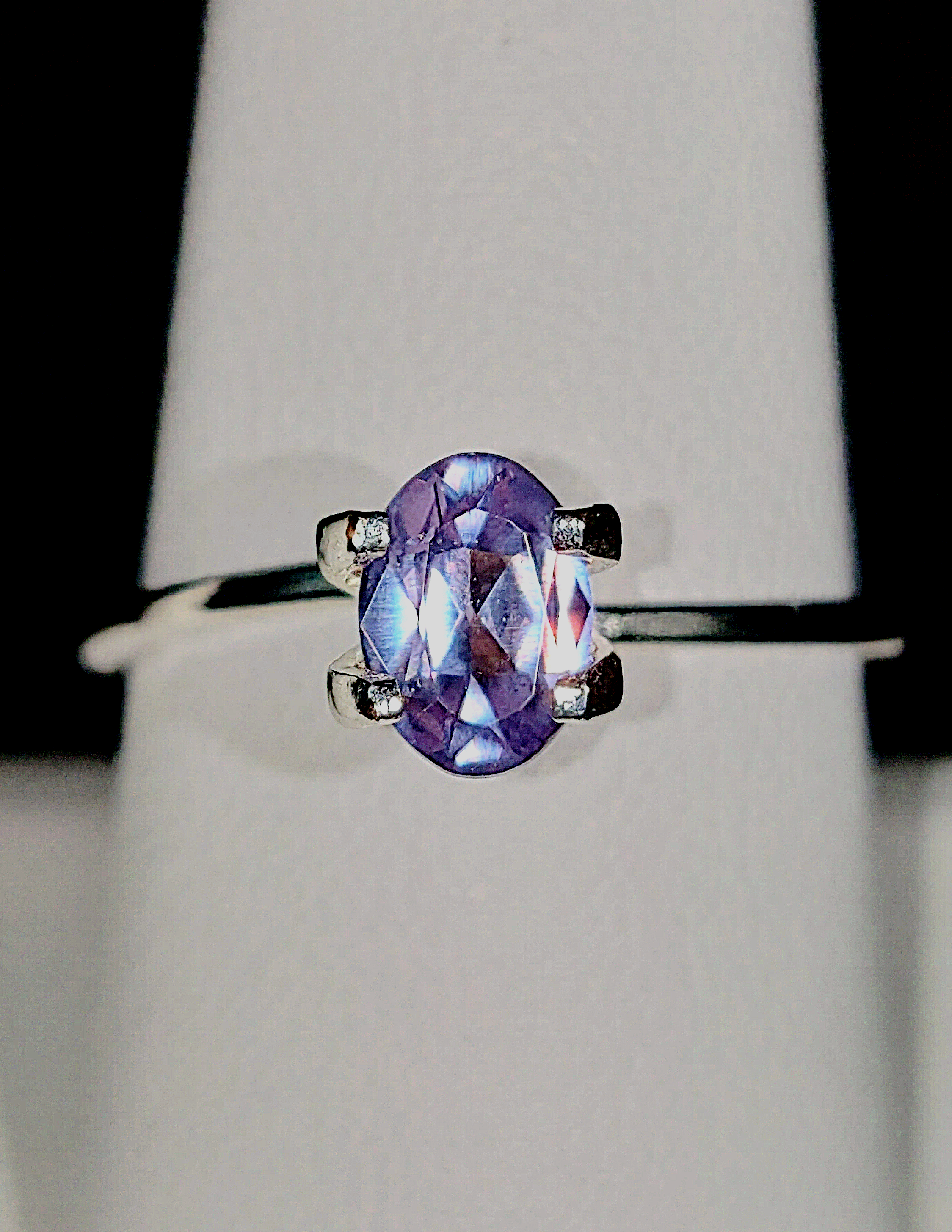 Genuine Alexandrite .87ct from TheCoveAtFoxHollow.com