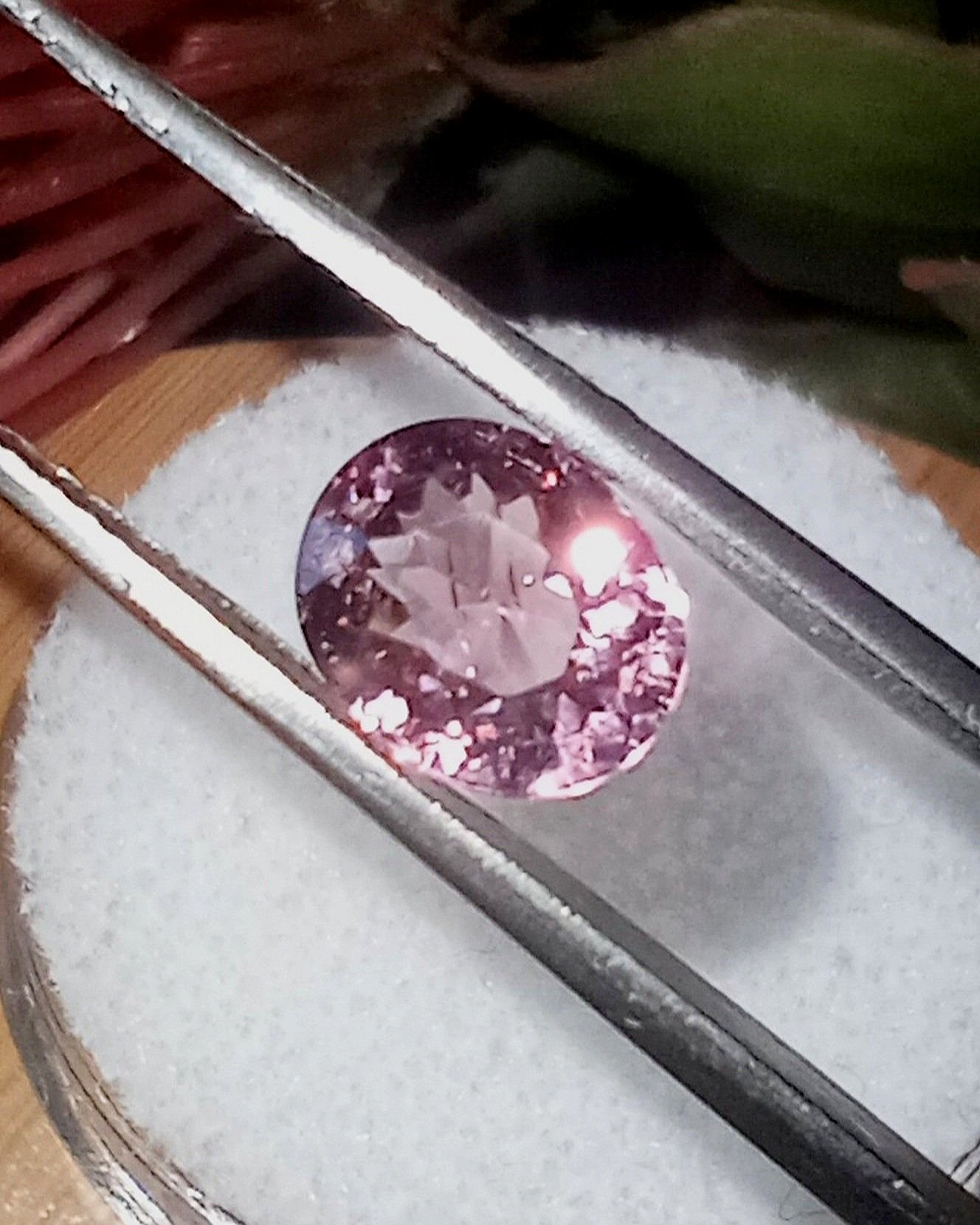 Genuine Pink Congolese Tourmaline 1.20ct from thecoveatfoxhollow.com