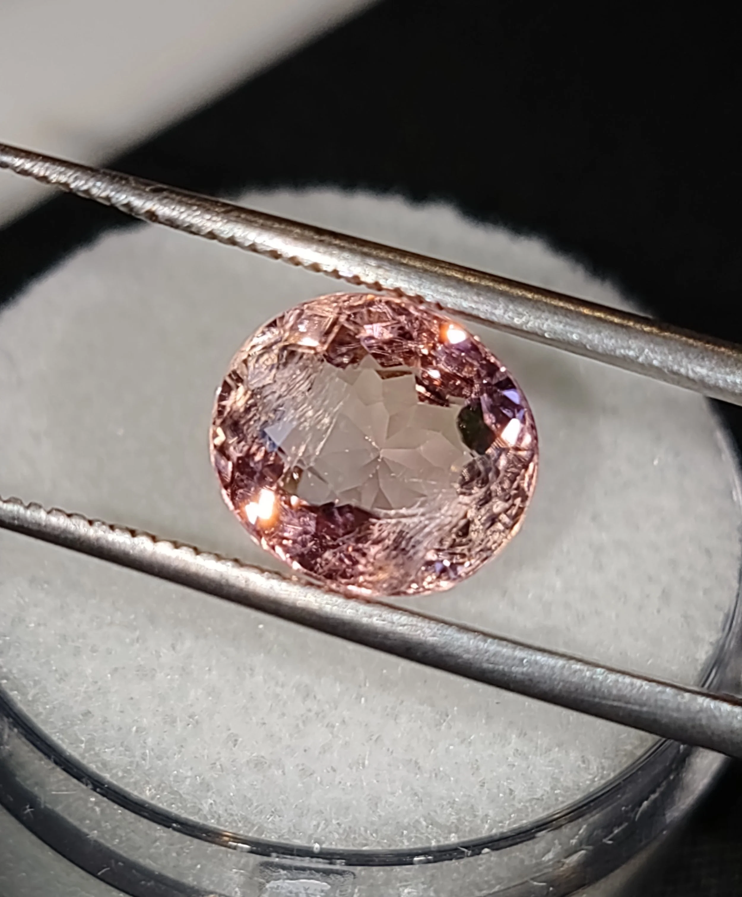 Genuine Neon Pink Titanium Tourmaline 2.93ct - TheCoveAtFoxHollow.com