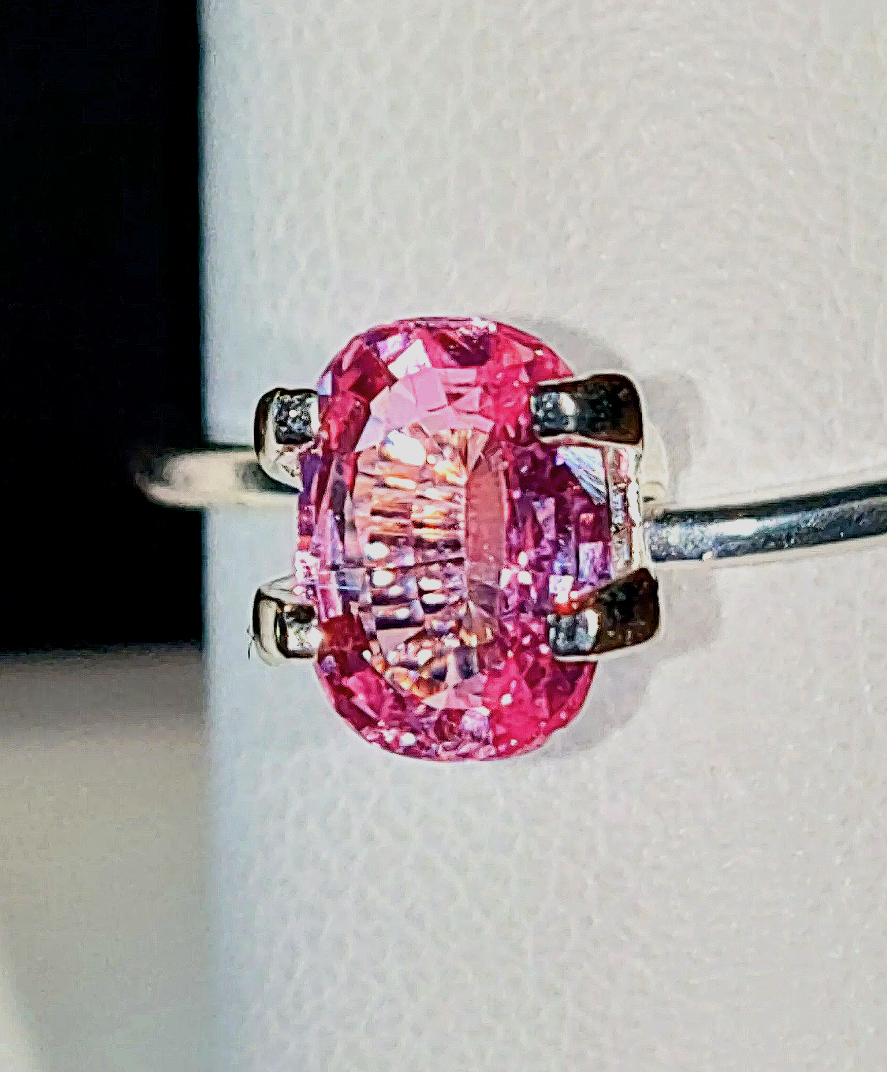 GIA Certified Pink Sapphire 1.16ct from TheCoveAtFoxHollow.com